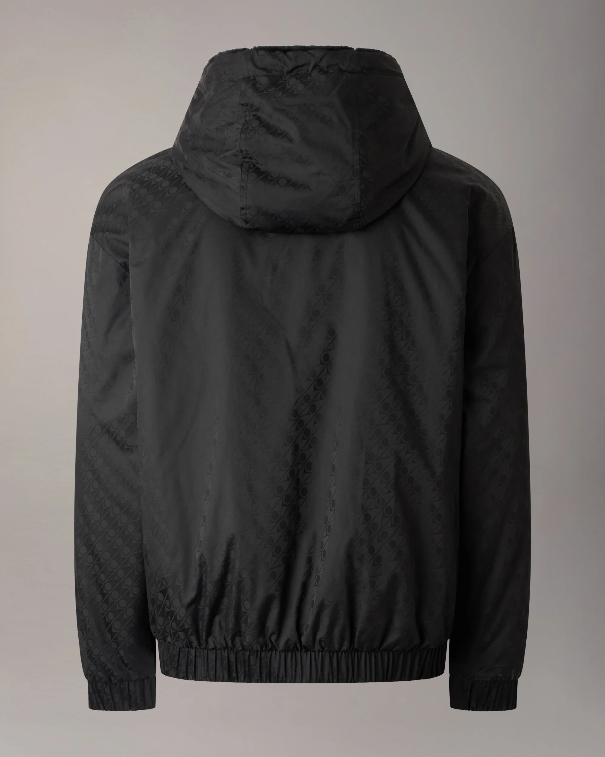 BORDEN BUNNY REVERSIBLE MONOGRAM HOODIE-BLACK/BLACK MONOGRAM - Image 5