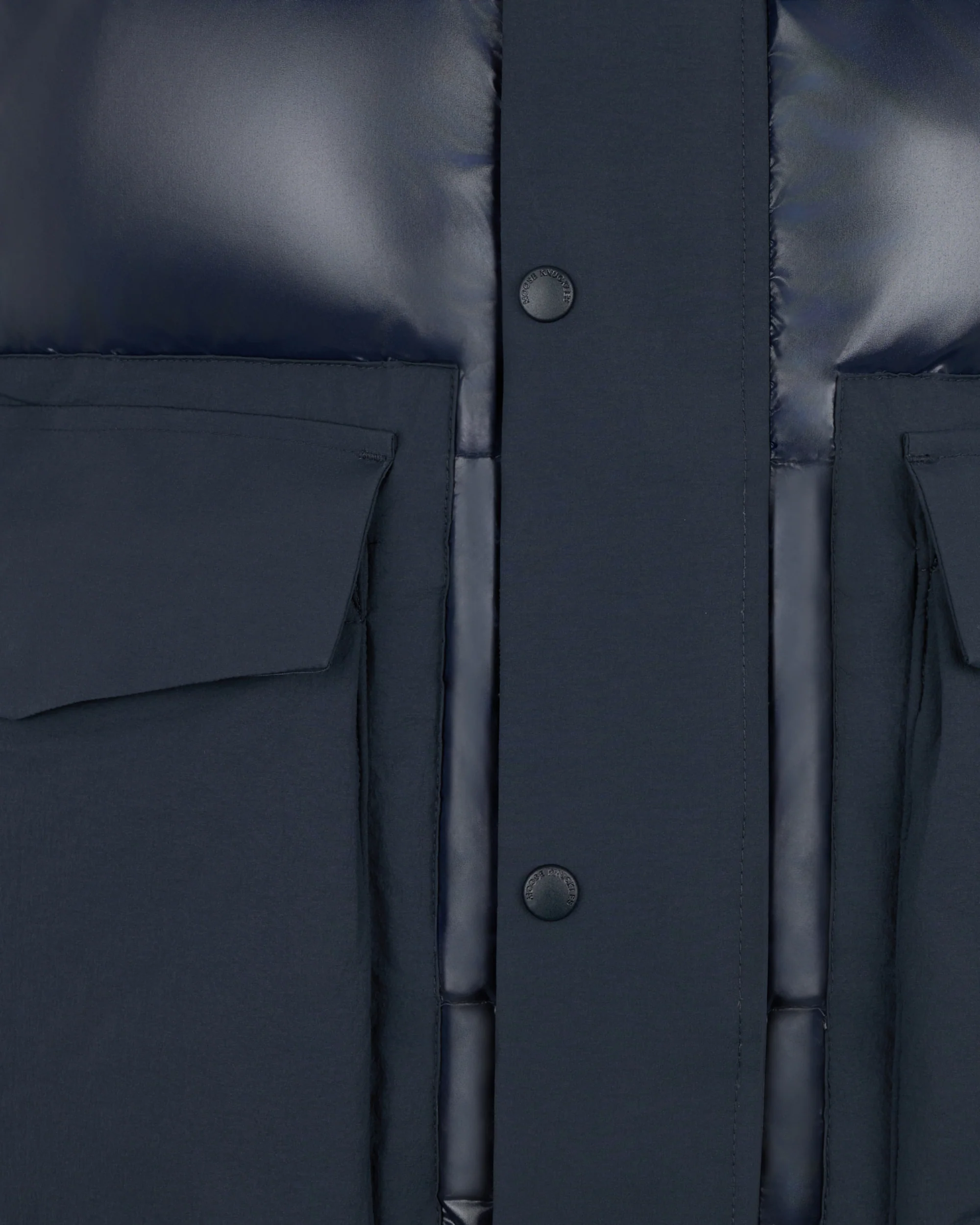 BRIAR 3Q JACKET PUFFER-NAVY - Image 4