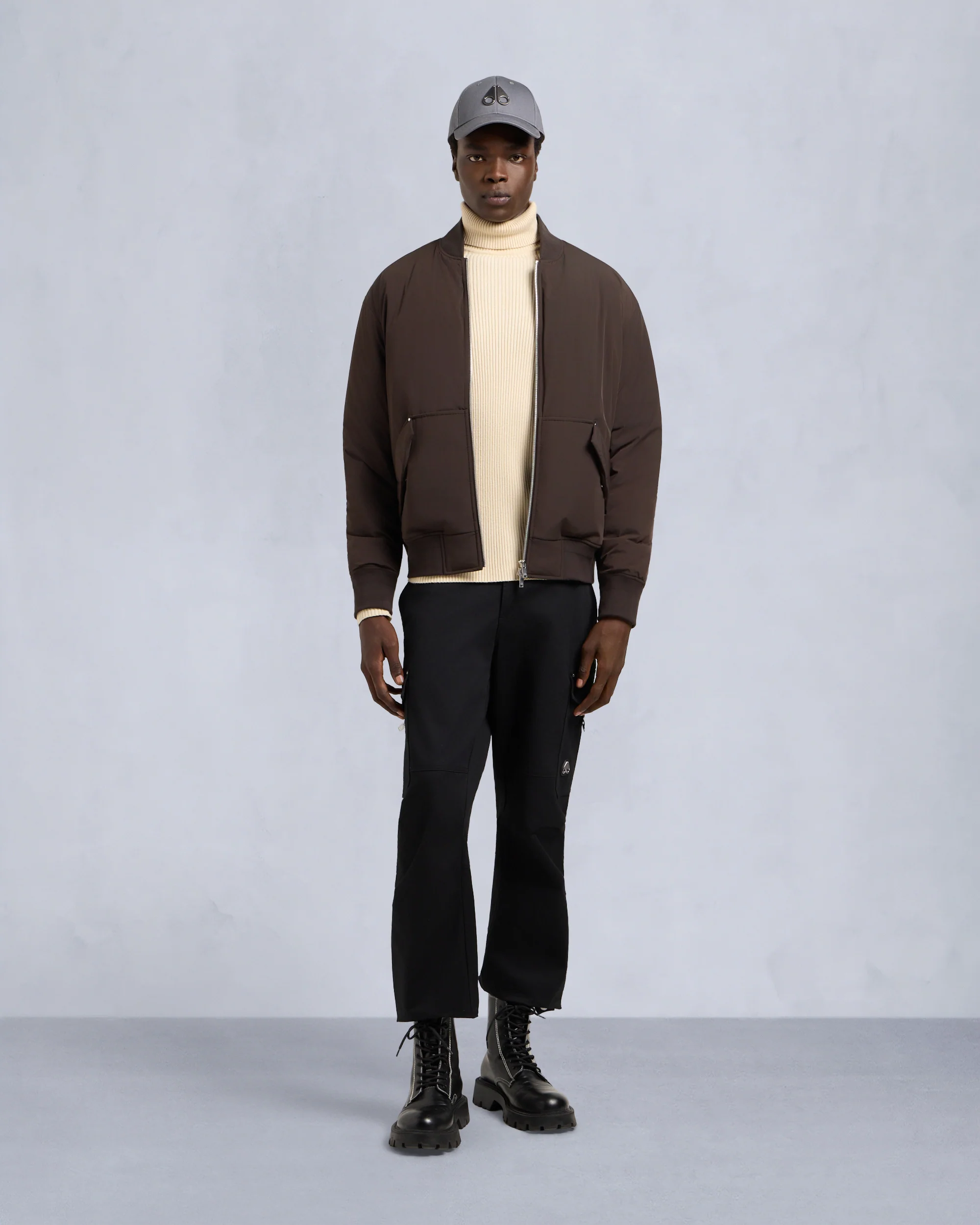 BRIXTON BOMBER JACKET-ESPRESSO - Image 6