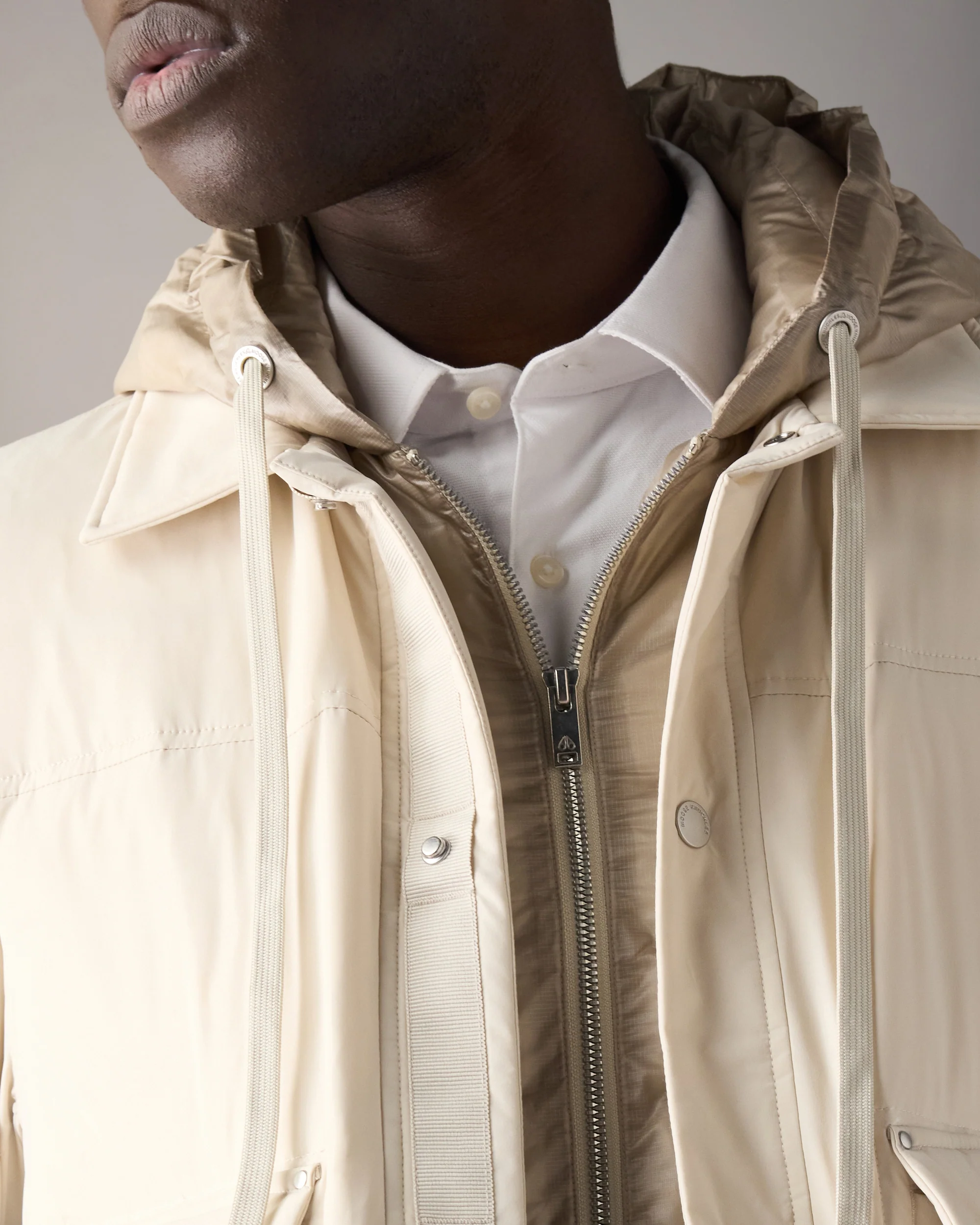 BRIXTON DOWN TRUCKER JACKET-ALABASTER - Image 6