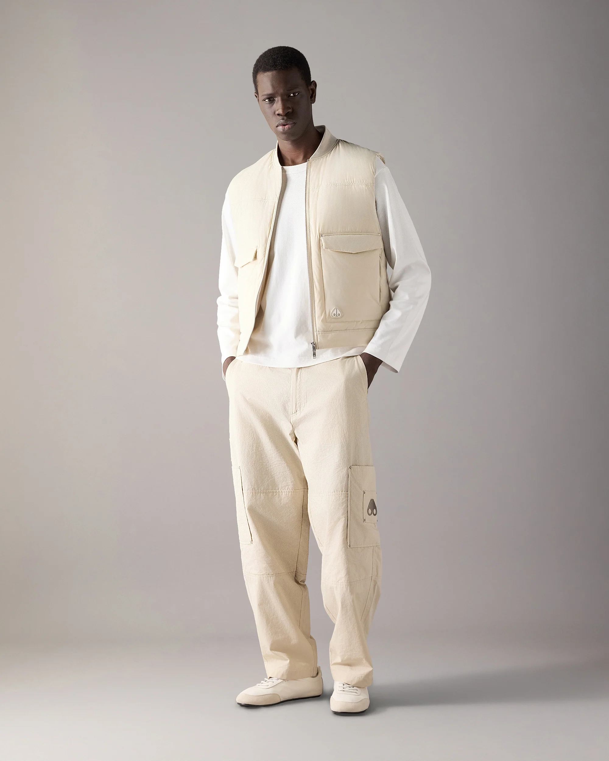 BRIXTON DOWN VEST-ALABASTER - Image 6