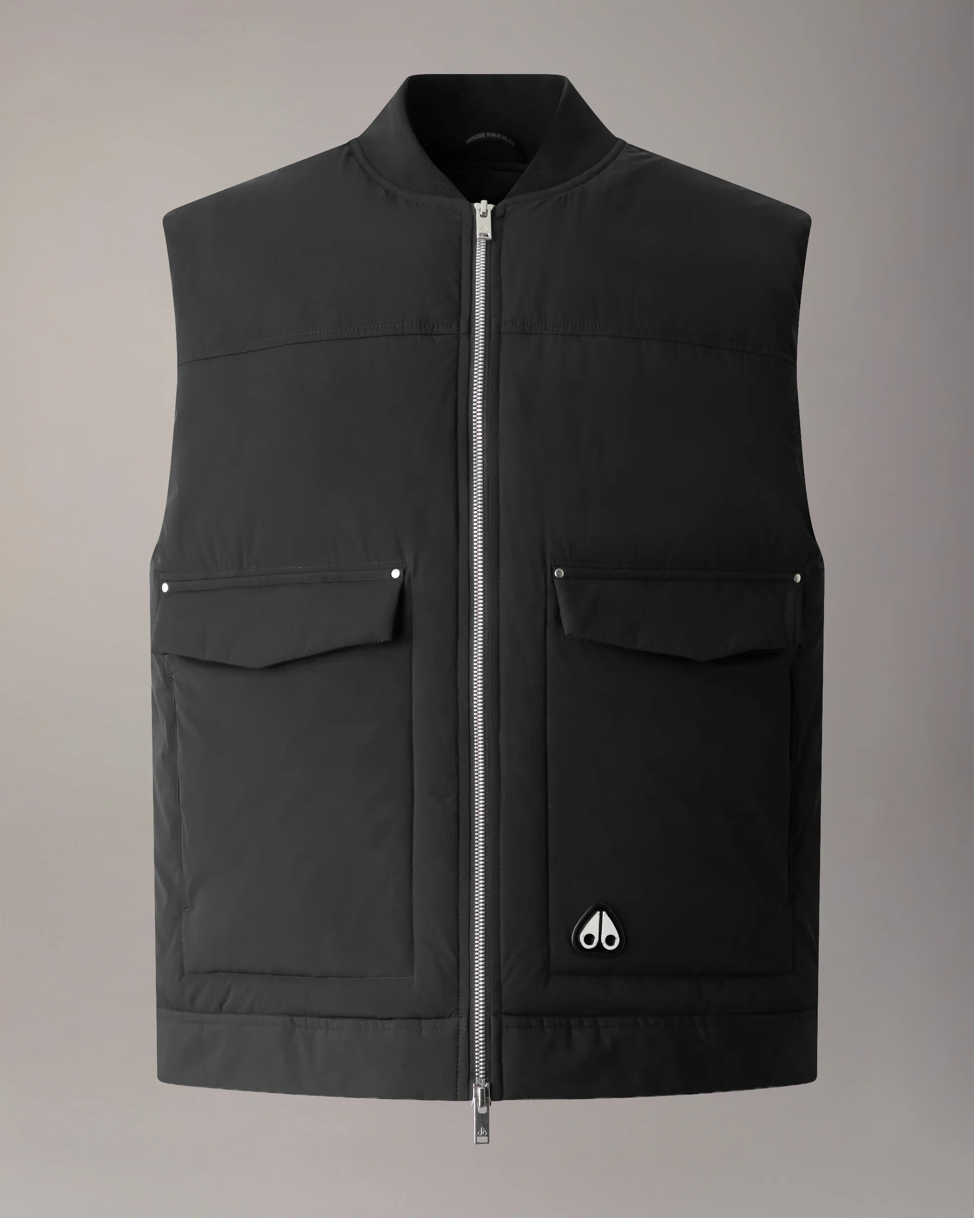 BRIXTON DOWN VEST-BLACK - Image 8