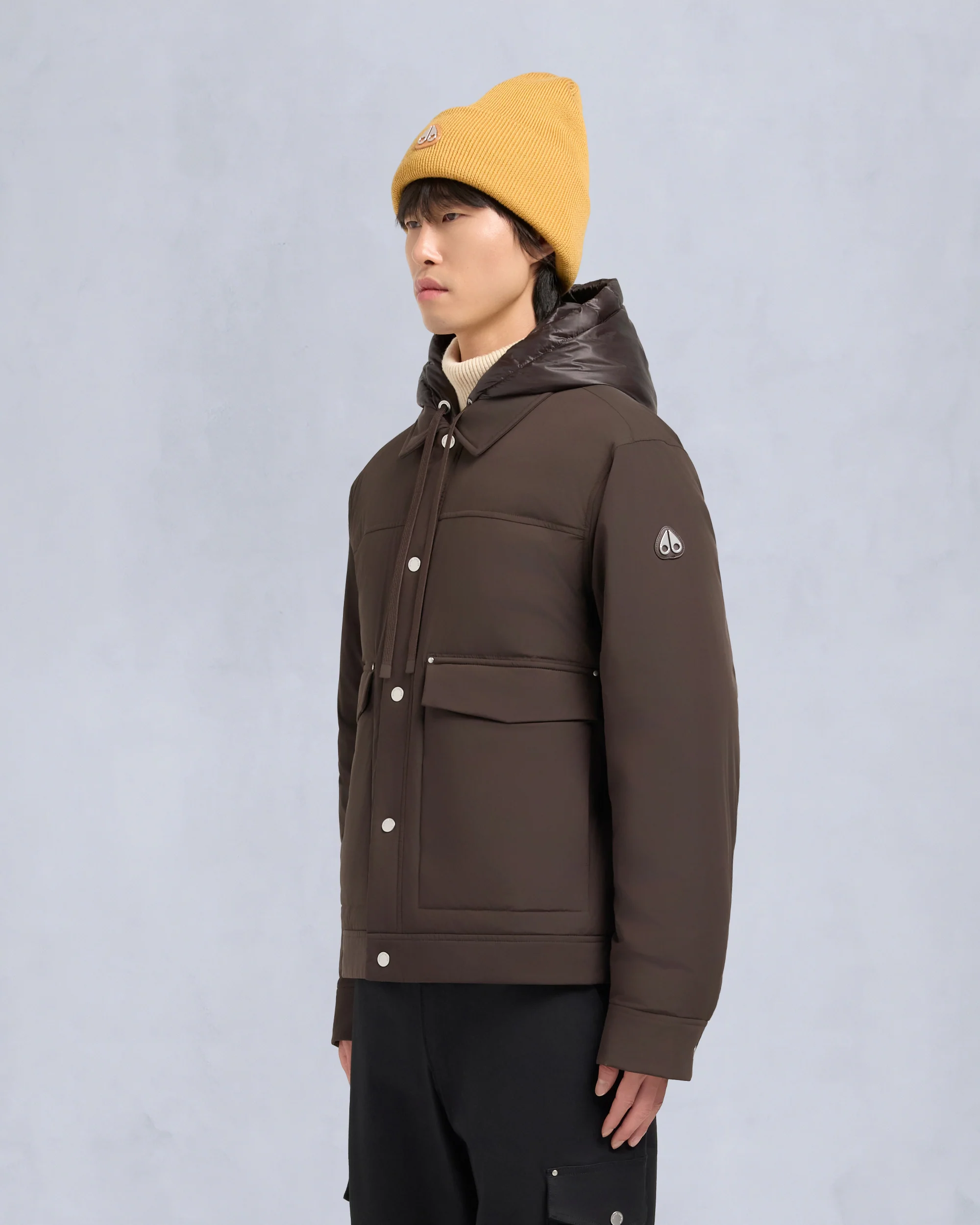 BRIXTON TRUCKER JACKET-ESPRESSO - Image 2