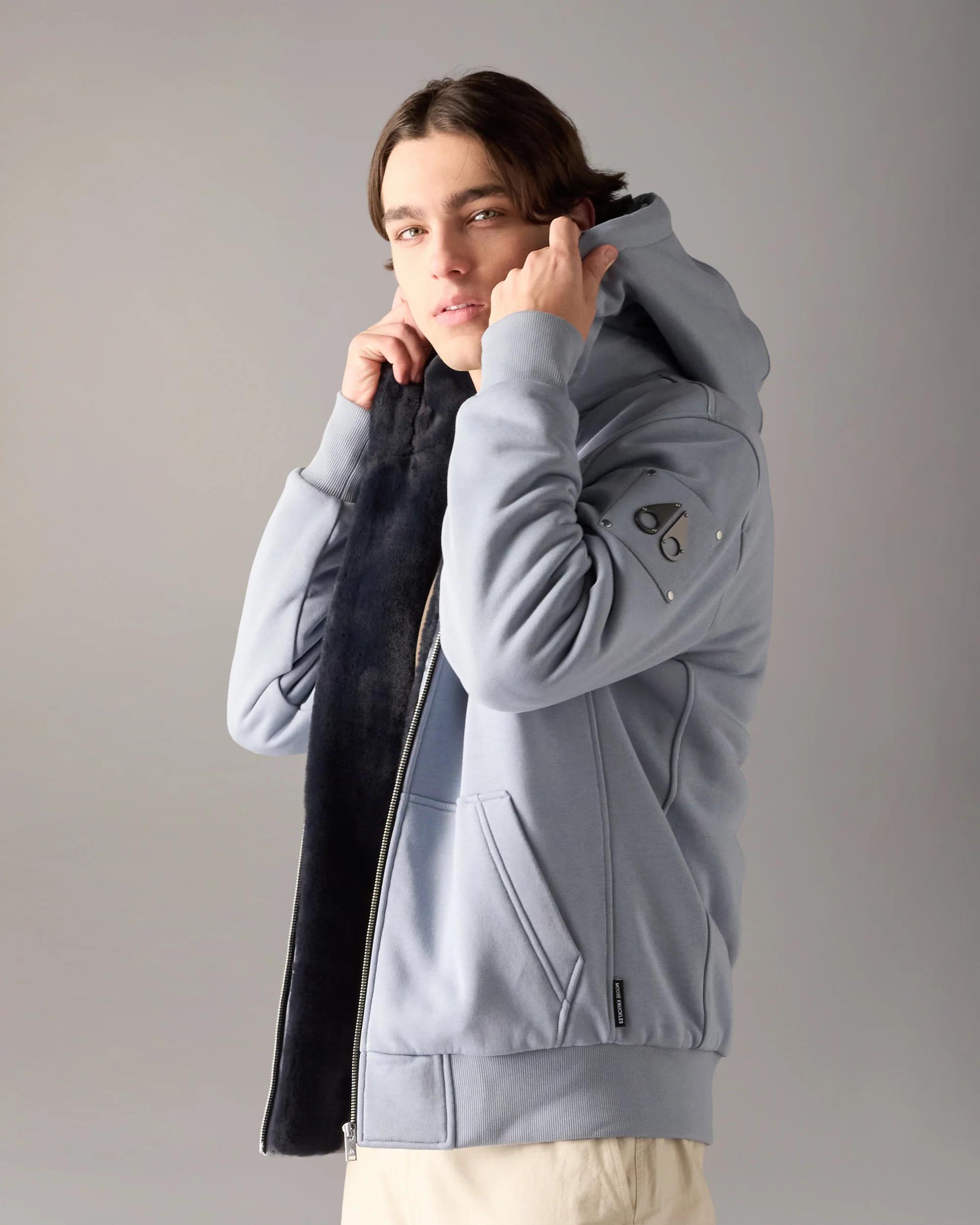 BUNNY CLASSIC HOODIE-JET STREAM - Image 2
