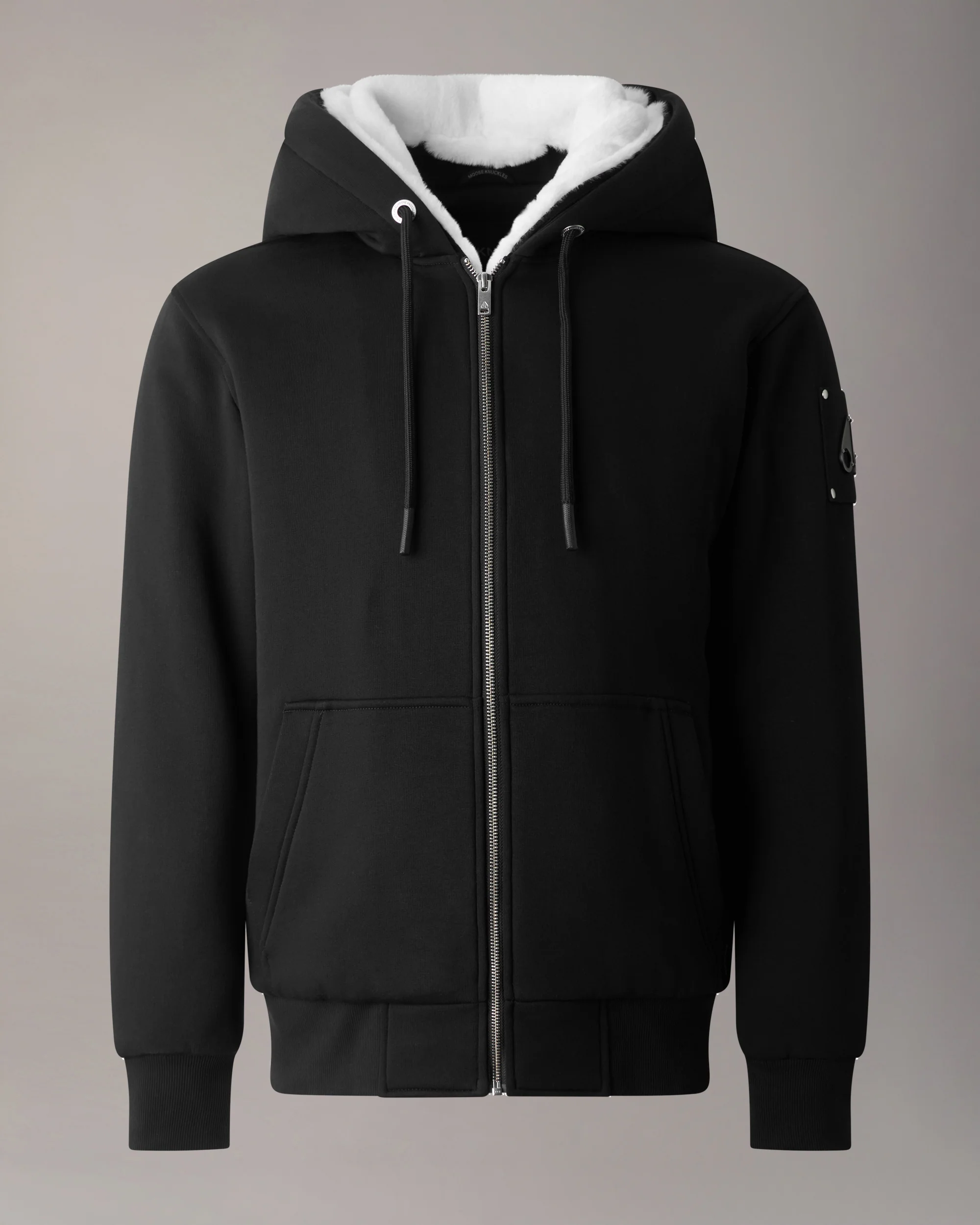 BUNNY CLASSIC HOODIE-BLACK/WHITE - Image 7