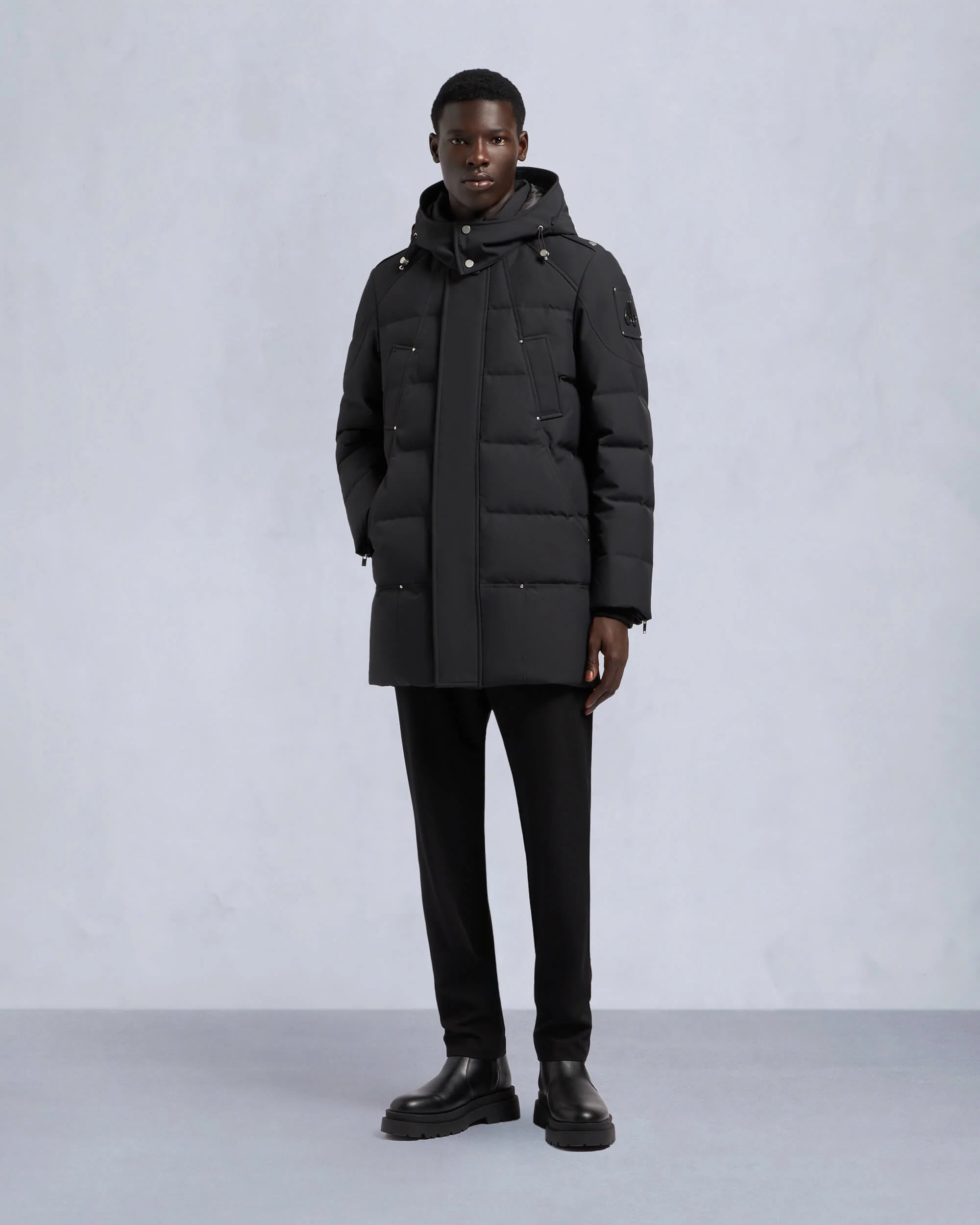 CLOUD SHEARLING PARKA-BLACK/BLACK - Image 5