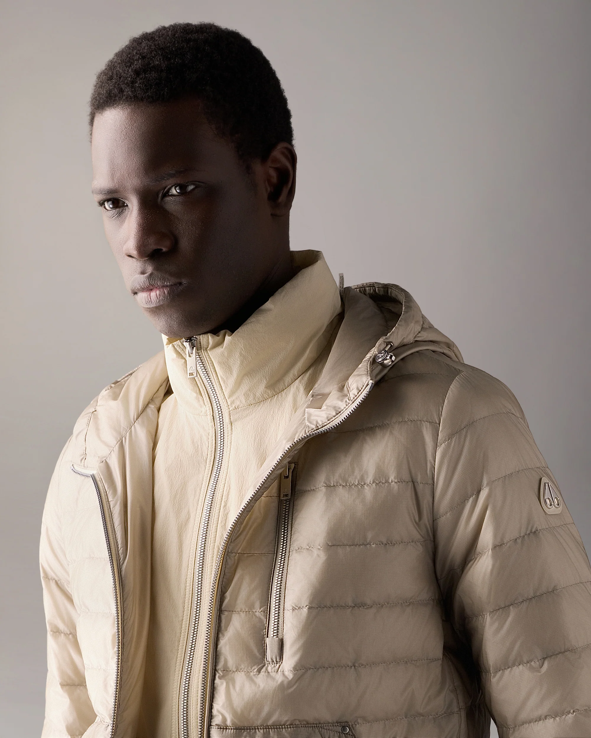 CLOUD WALKER AIR DOWN HOODIE-ALABASTER - Image 5