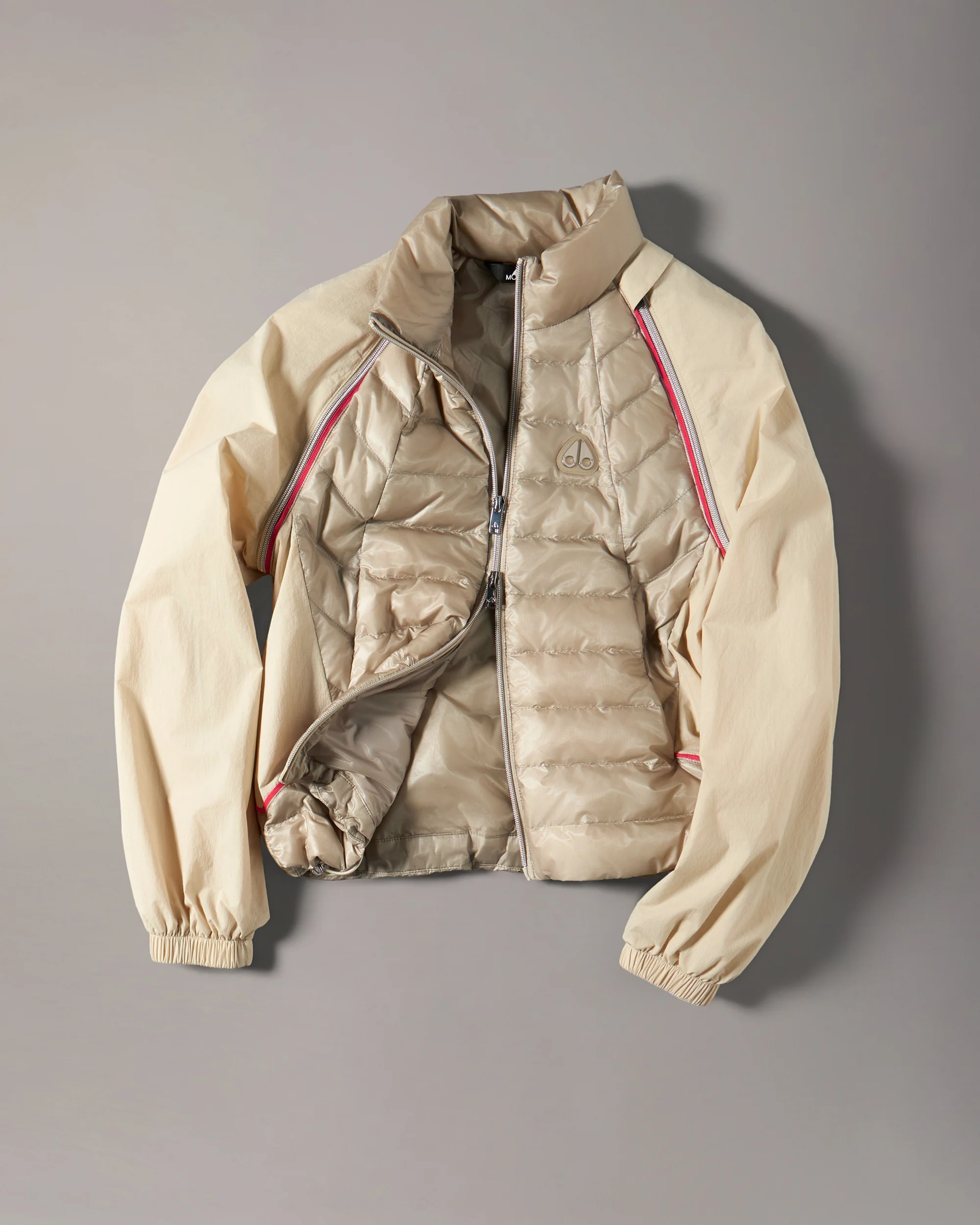 CLOUD WALKER AIR DOWN HYBRID JACKET-ALABASTER - Image 8