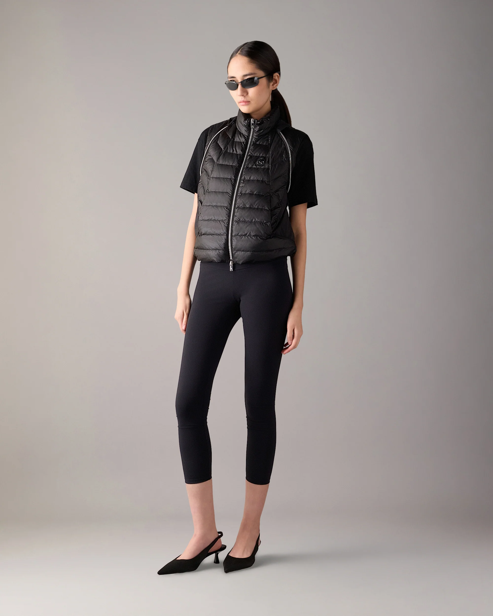 CLOUD WALKER AIR DOWN HYBRID JACKET-BLACK/BLACK - Image 5