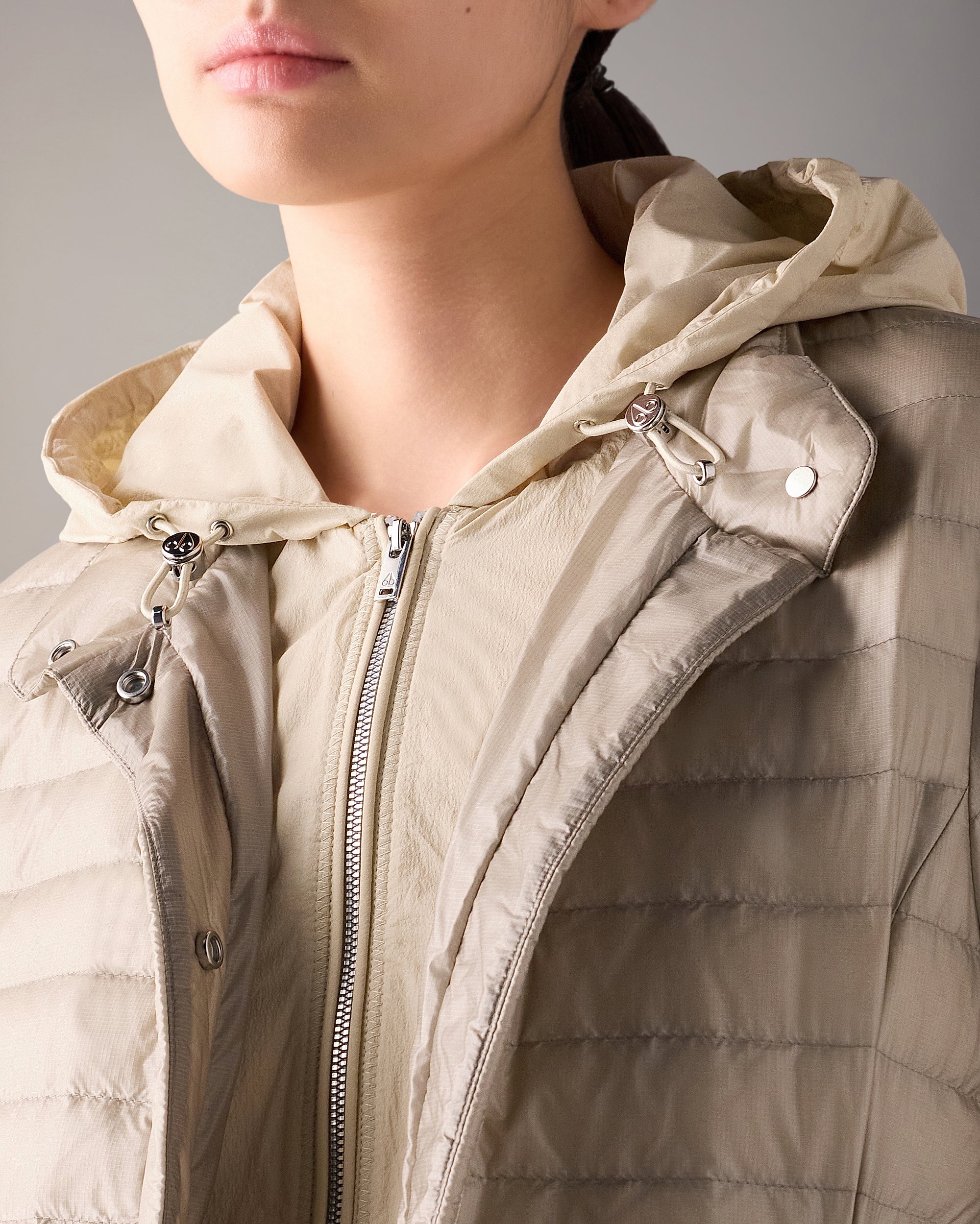 CLOUD WALKER AIR DOWN JACKET-ALABASTER - Image 6