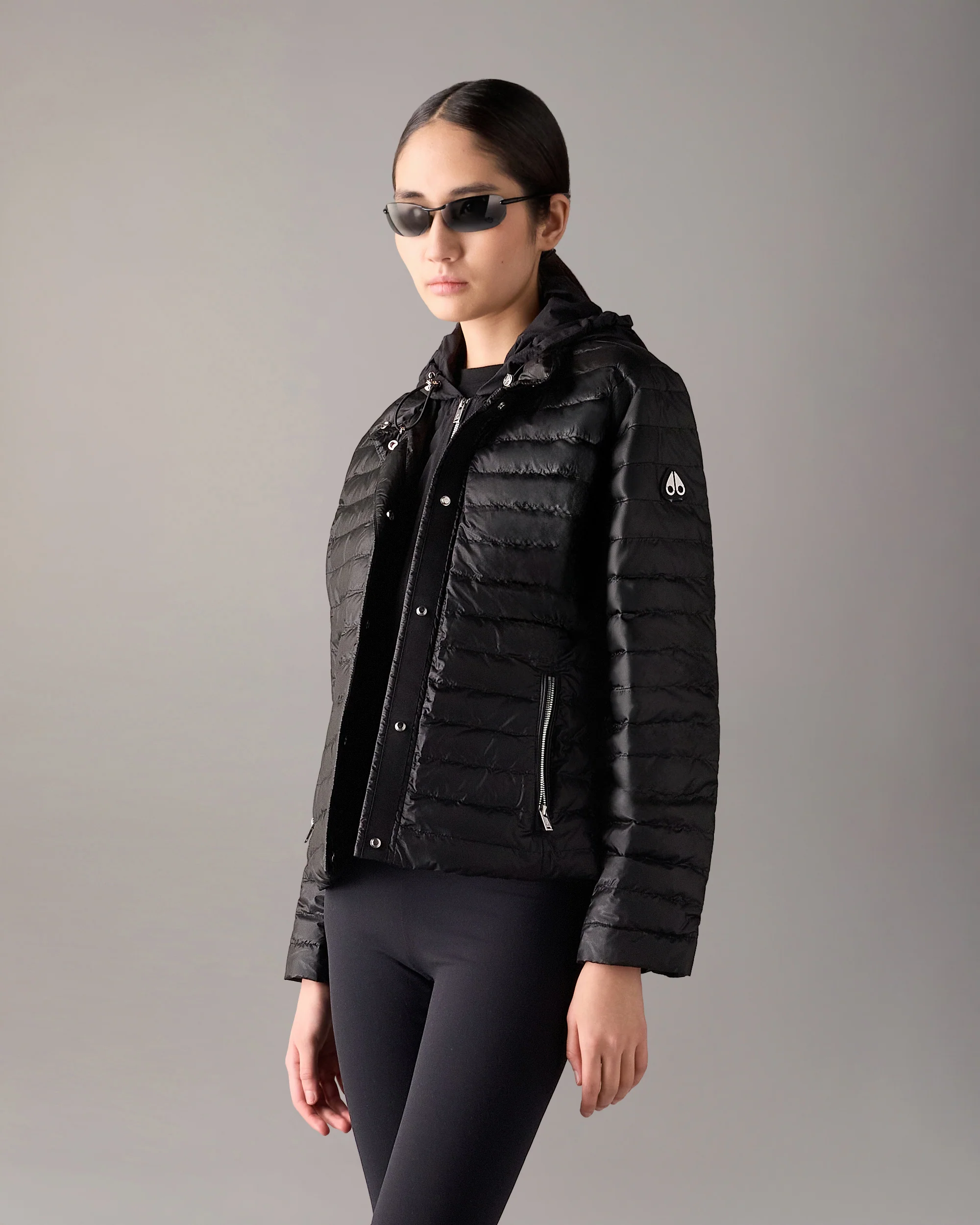 CLOUD WALKER AIR DOWN JACKET-BLACK/BLACK - Image 2