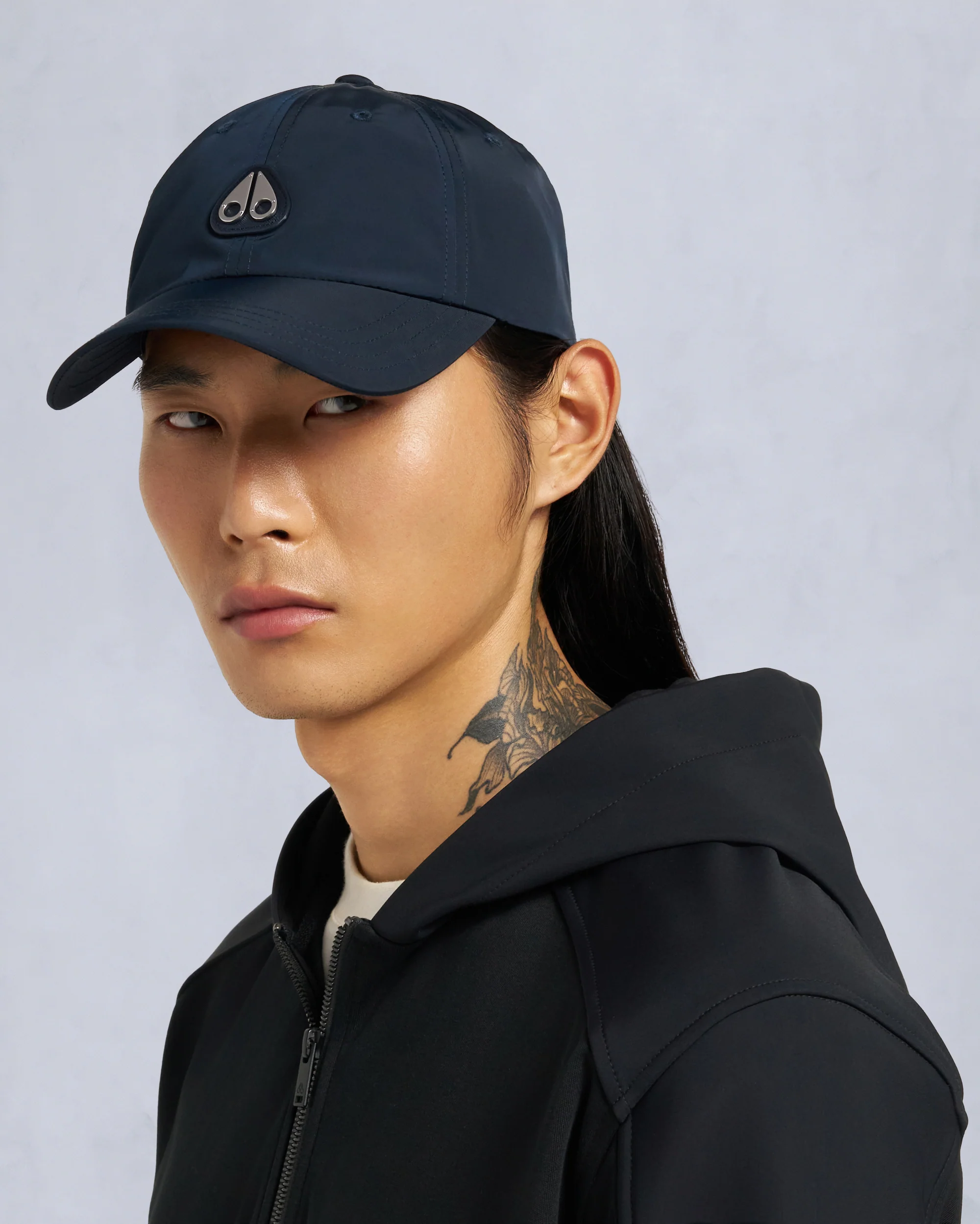 CRESCENT LOGO CAP-NAVY - Image 2