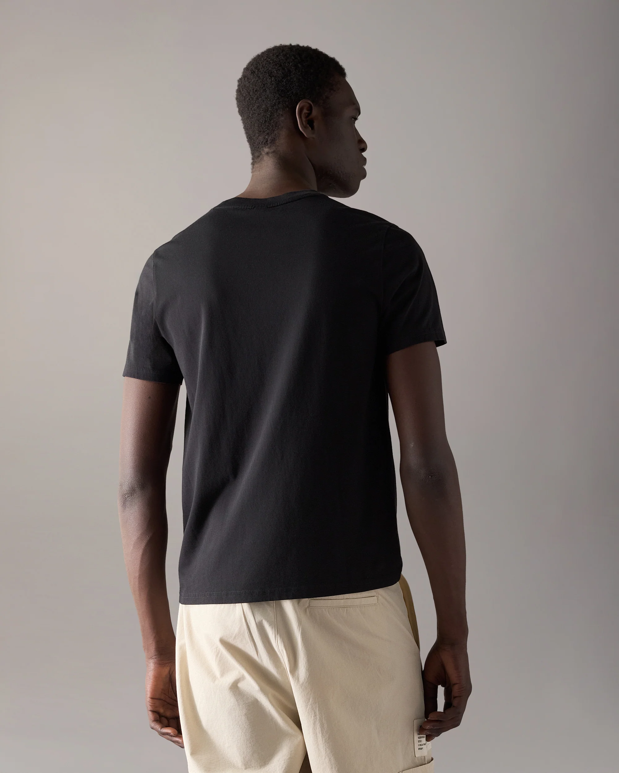 CRESCENT T-SHIRT-BLACK - Image 3