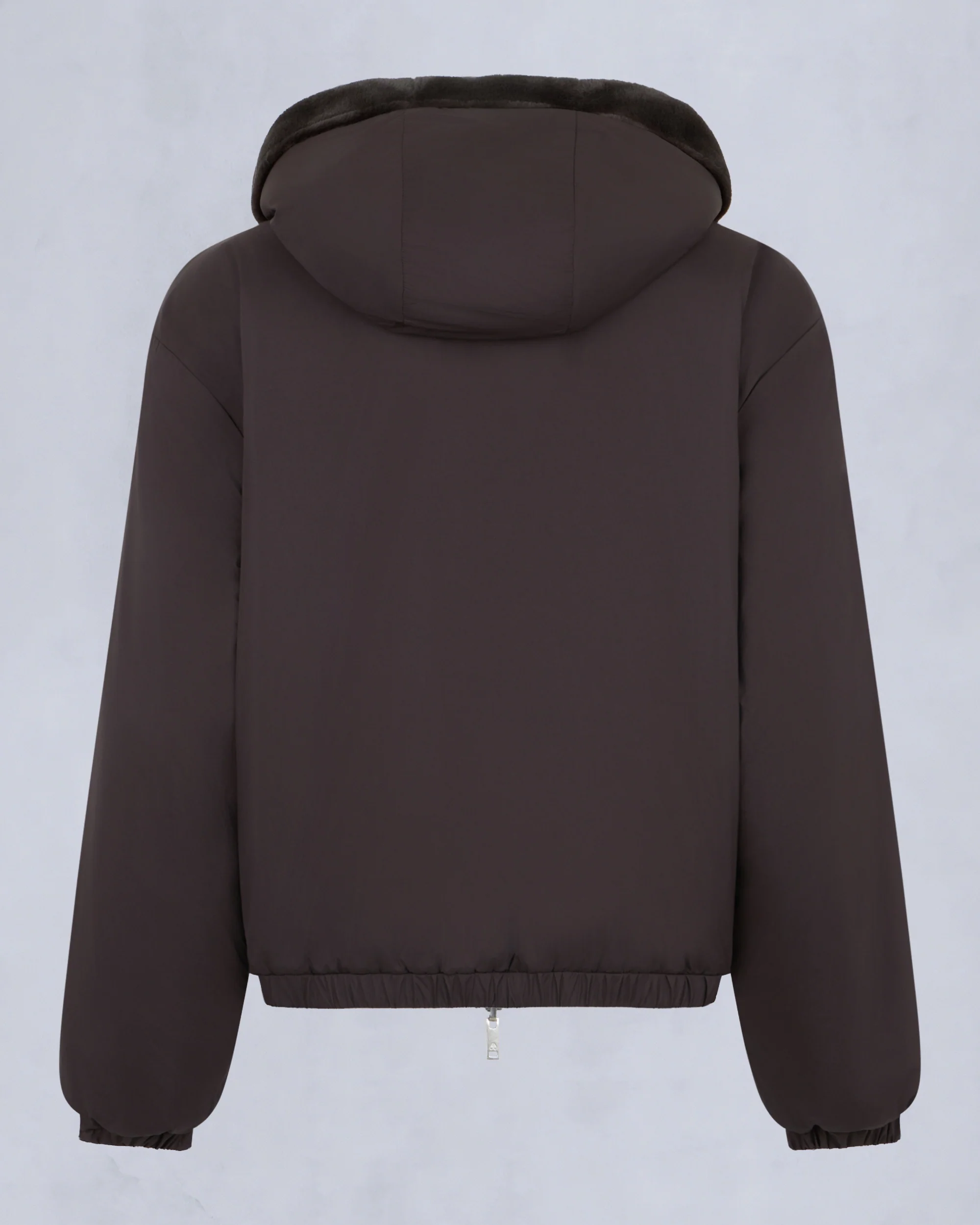 EATON BUNNY REVERSIBLE HOODIE-ESPRESSO/ESPRESSO - Image 5