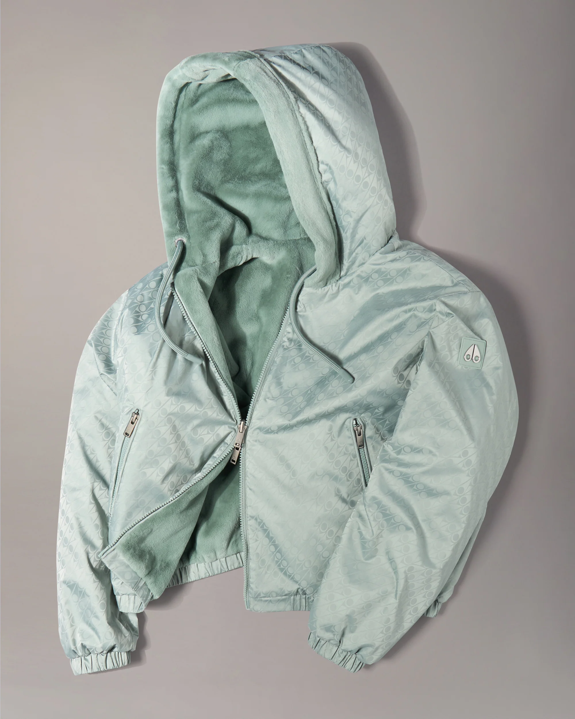 EATON BUNNY REVERSIBLE MONOGRAM HOODIE-DUSTY JADE/DUSTY JADE MONOGRAM - Image 7