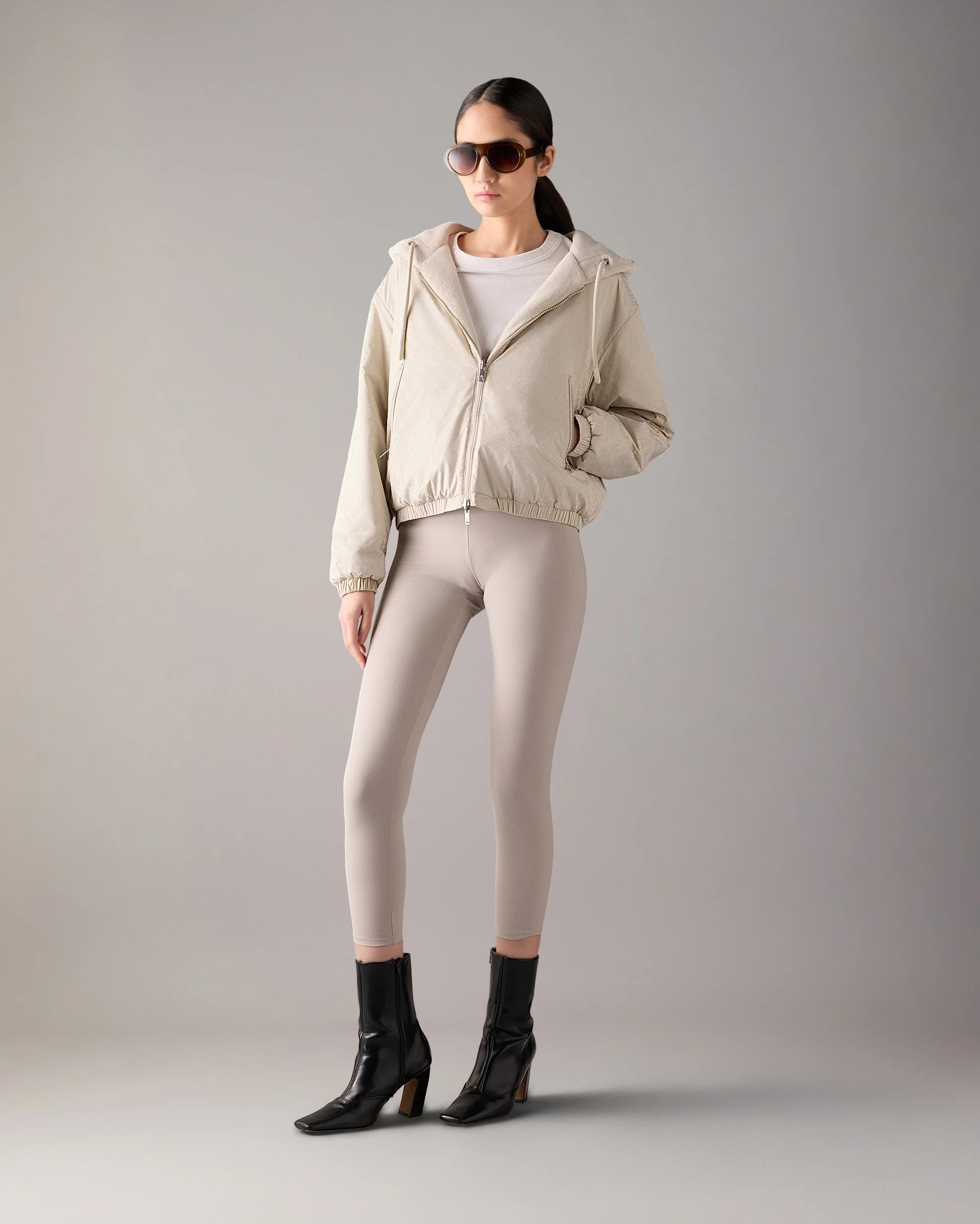 EATON BUNNY REVERSIBLE MONOGRAM HOODIE-ALABASTER/ALABASTER MONOGRAM - Image 4
