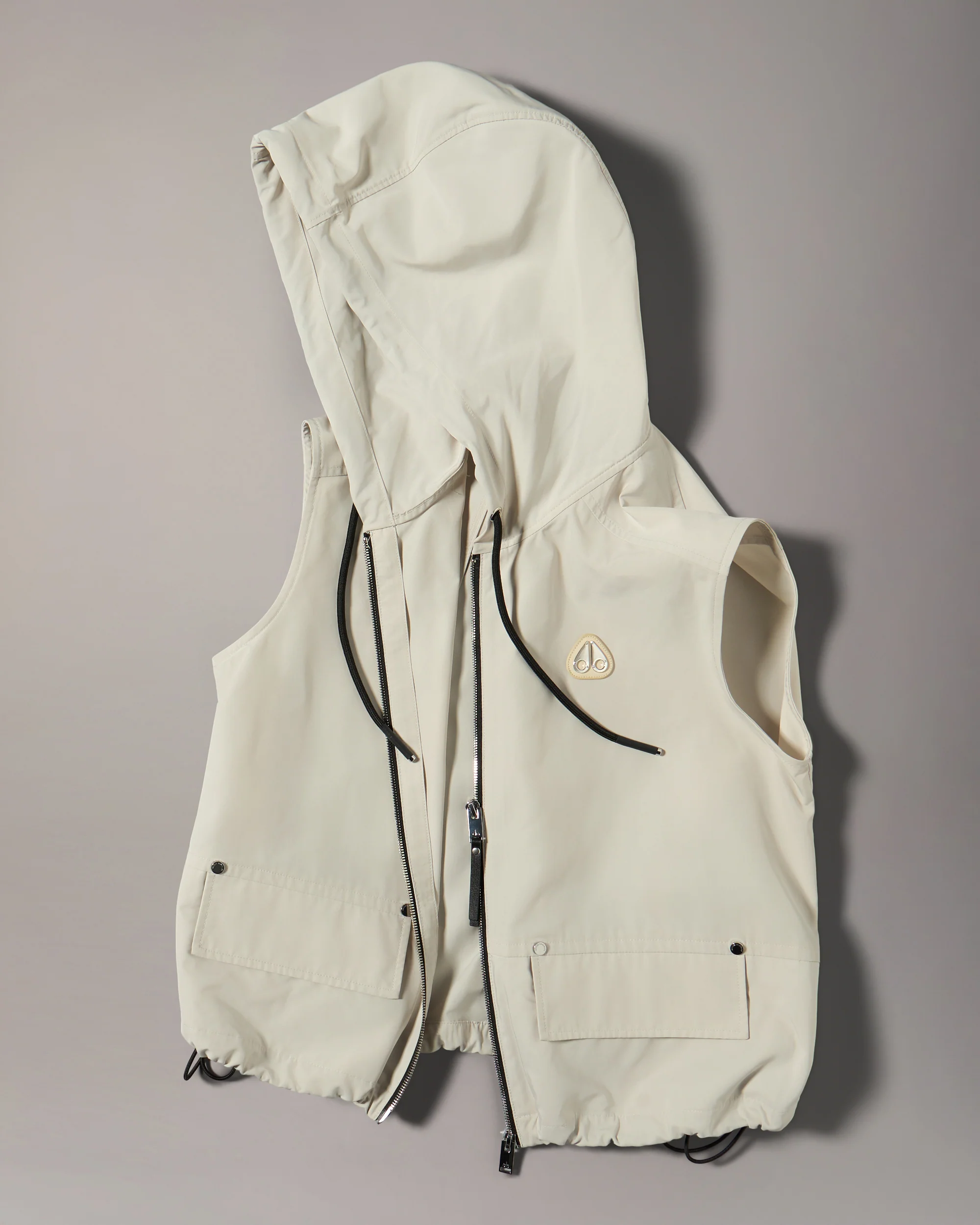 ELEVATE HOODED VEST-ALABASTER - Image 6