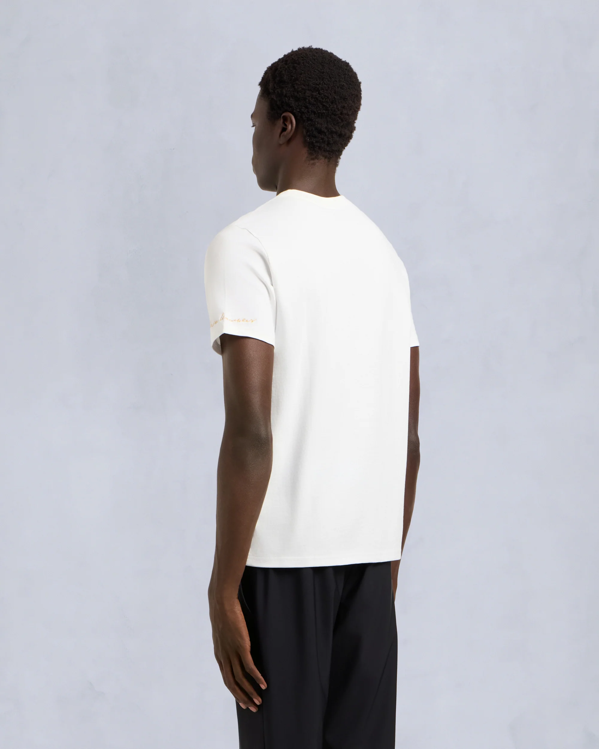 GOLD SERIES AUGUSTINE TEE-WHITE - Image 3