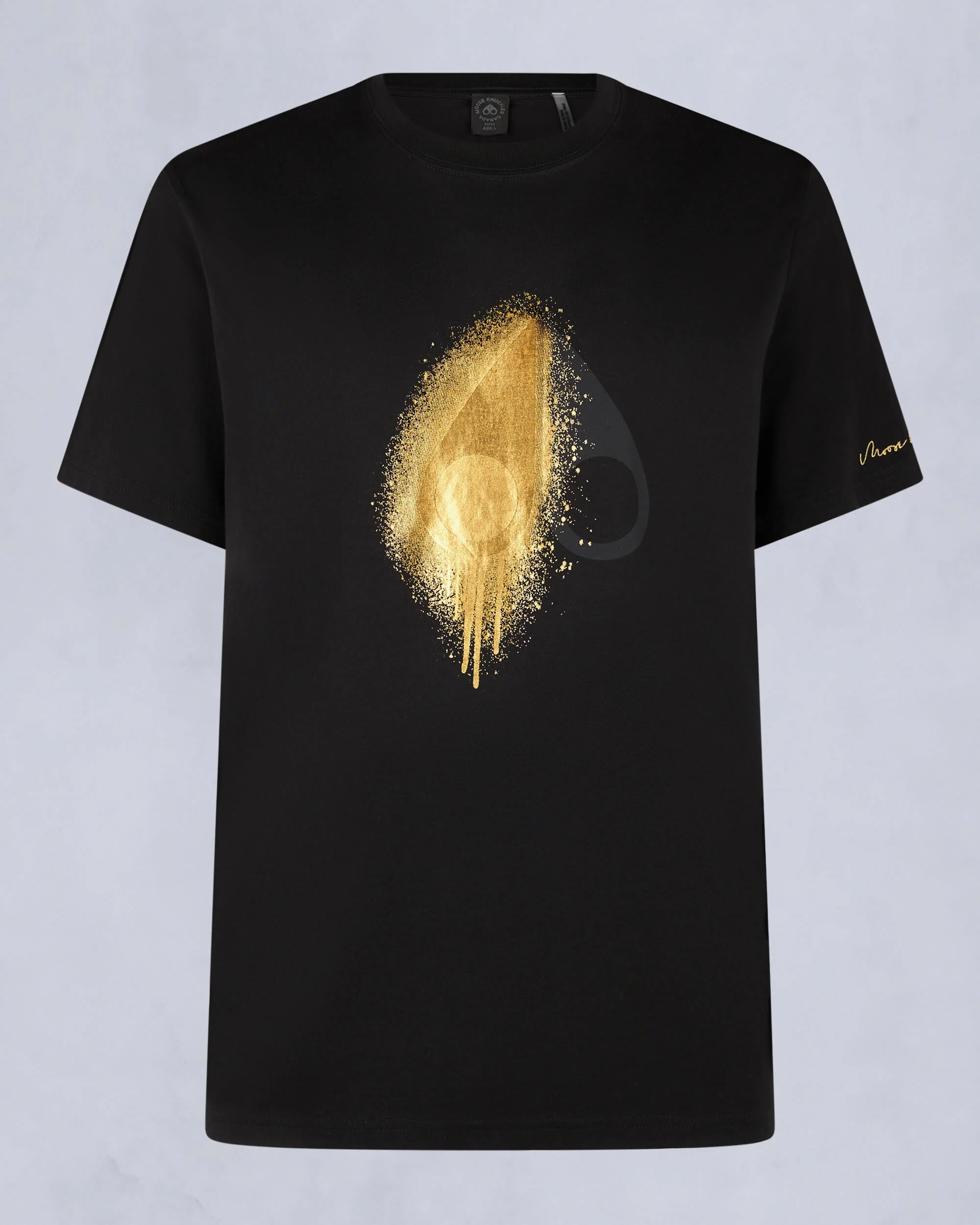 GOLD SERIES AUGUSTINE TEE-BLACK - Image 6