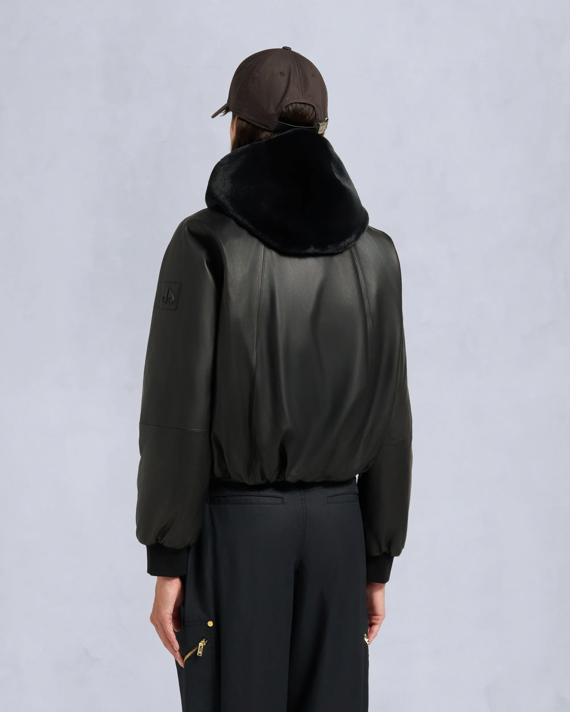 GOLD SERIES CARDIN BUNNY JACKET-BLACK - Image 3