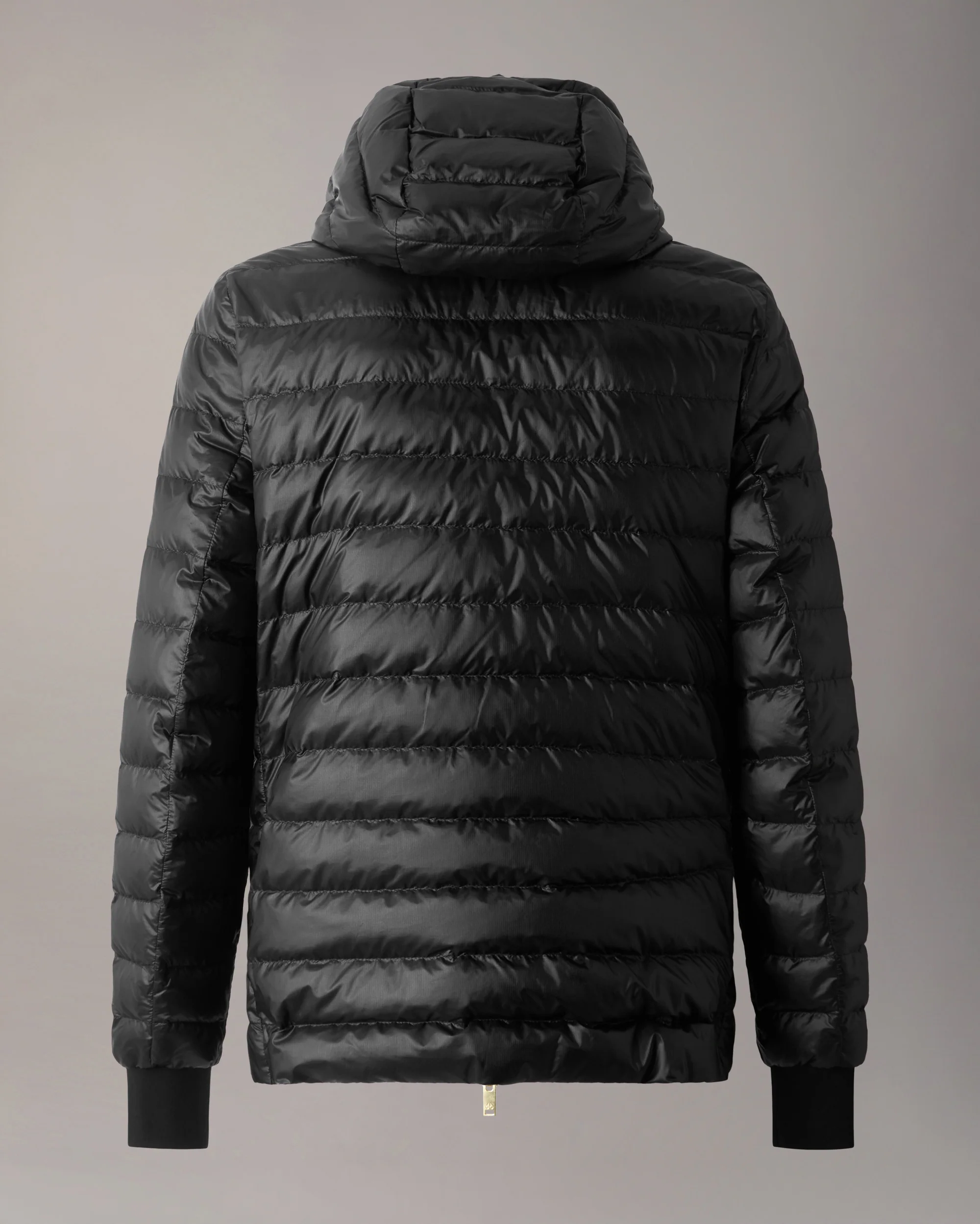 GOLD SERIES CLOUD WALKER AIR DOWN HOODIE-BLACK - Image 5