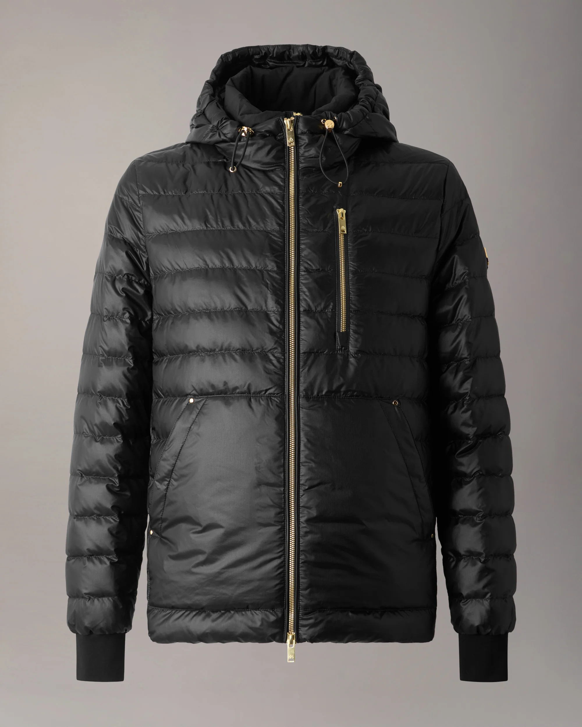 GOLD SERIES CLOUD WALKER AIR DOWN HOODIE-BLACK - Image 8