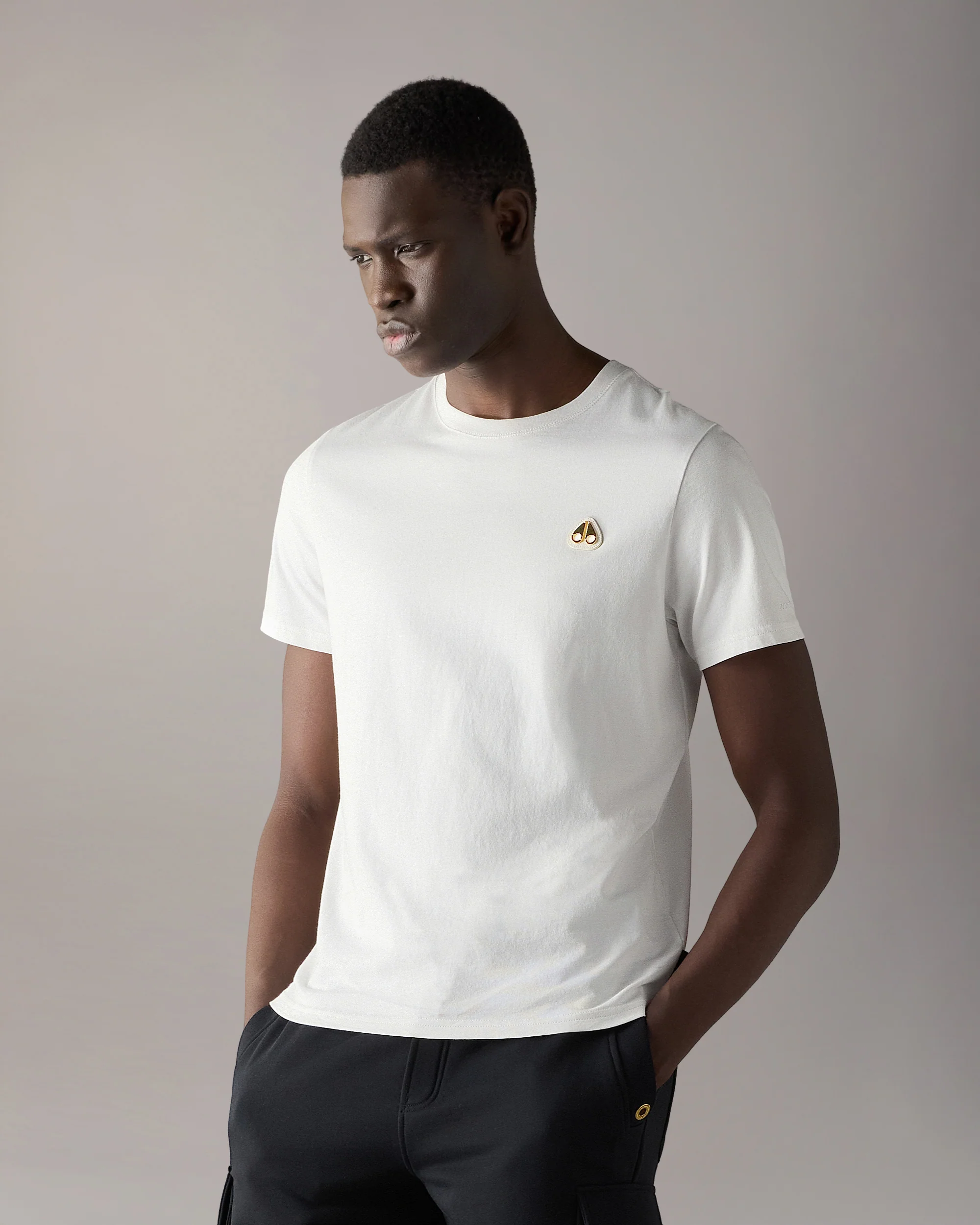 GOLD SERIES CRESCENT T-SHIRT-WHITE - Image 2