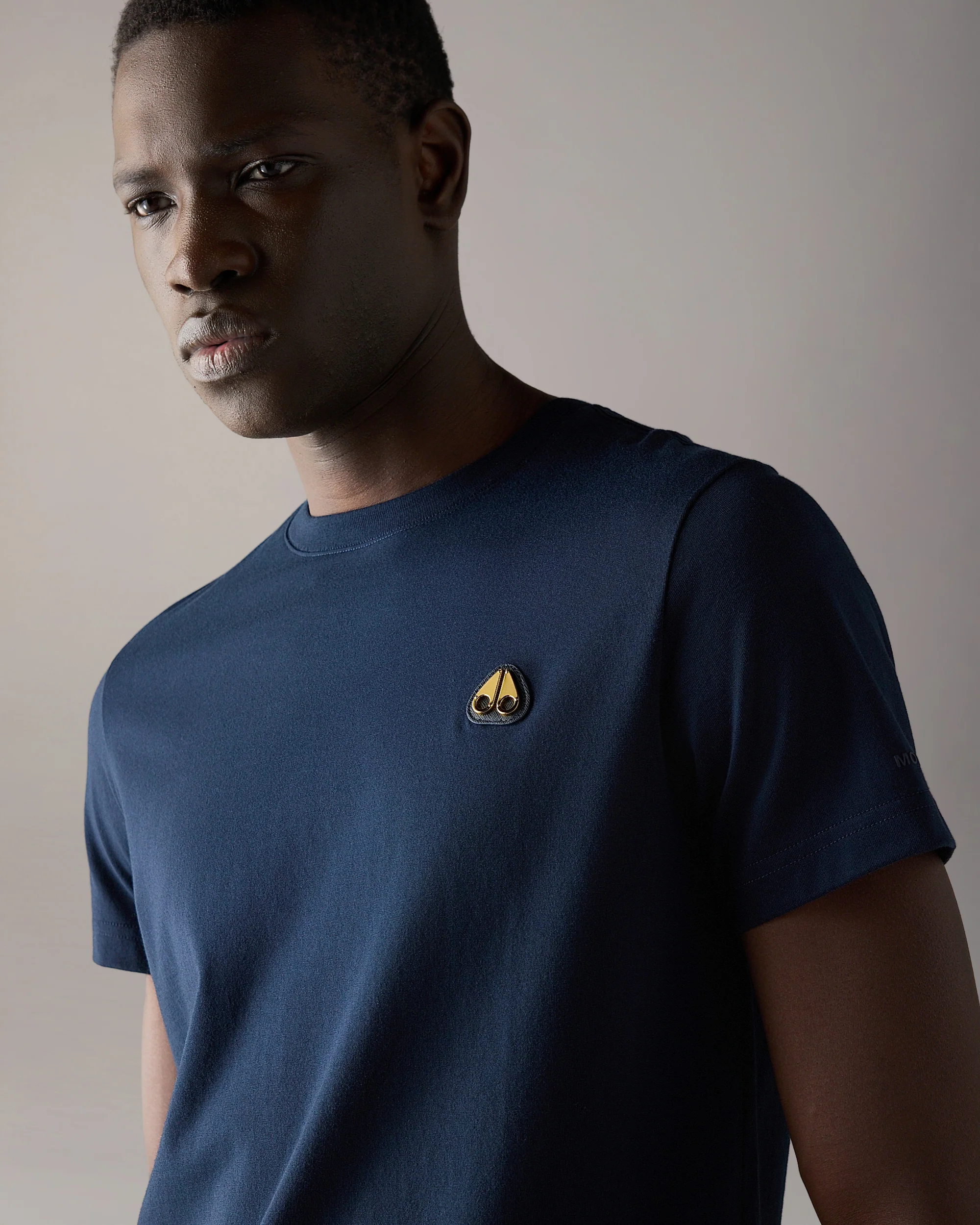 GOLD SERIES CRESCENT T-SHIRT-NAVY - Image 6