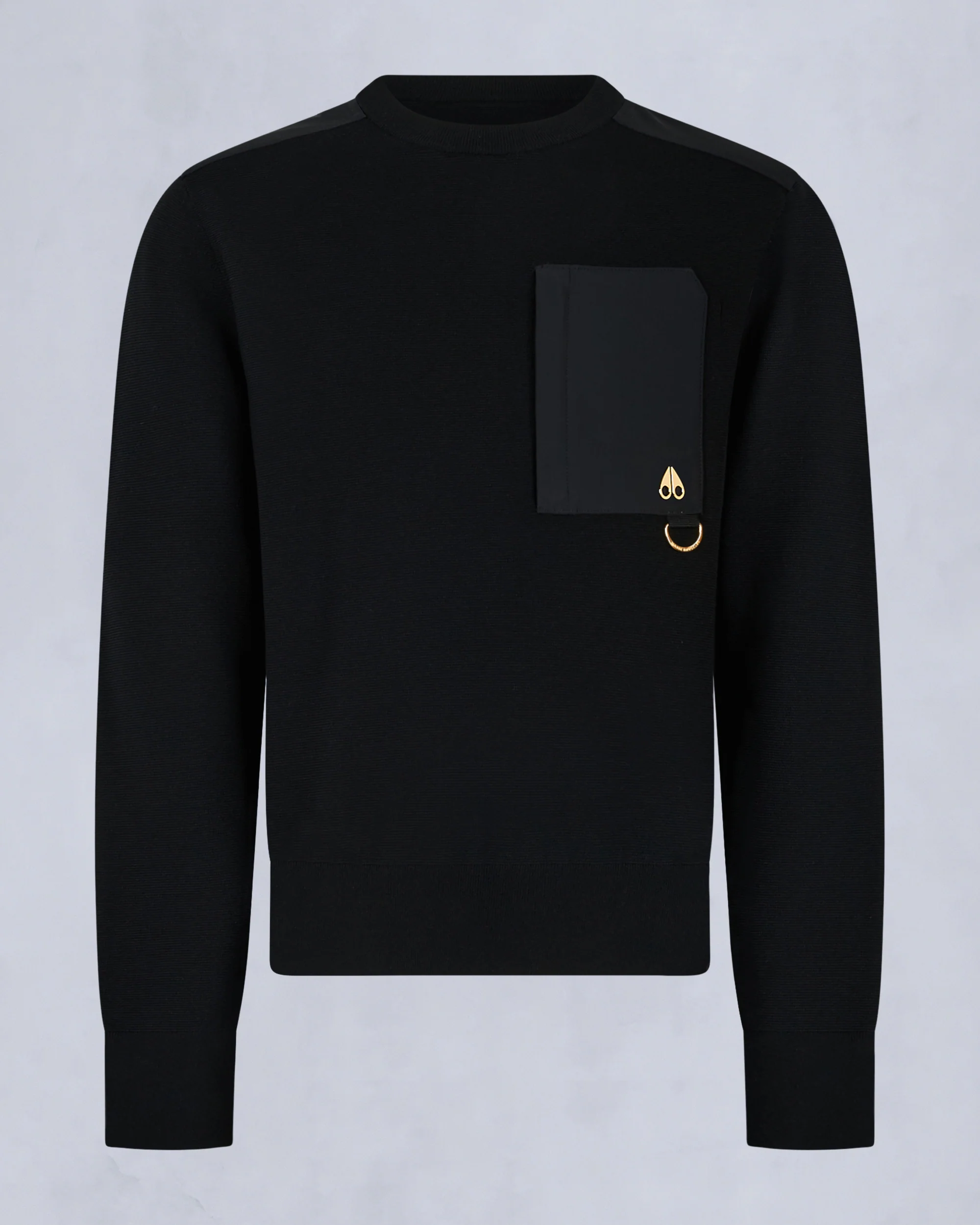 GOLD SERIES ELOWAN CREWNECK SWEATER-BLACK - Image 7