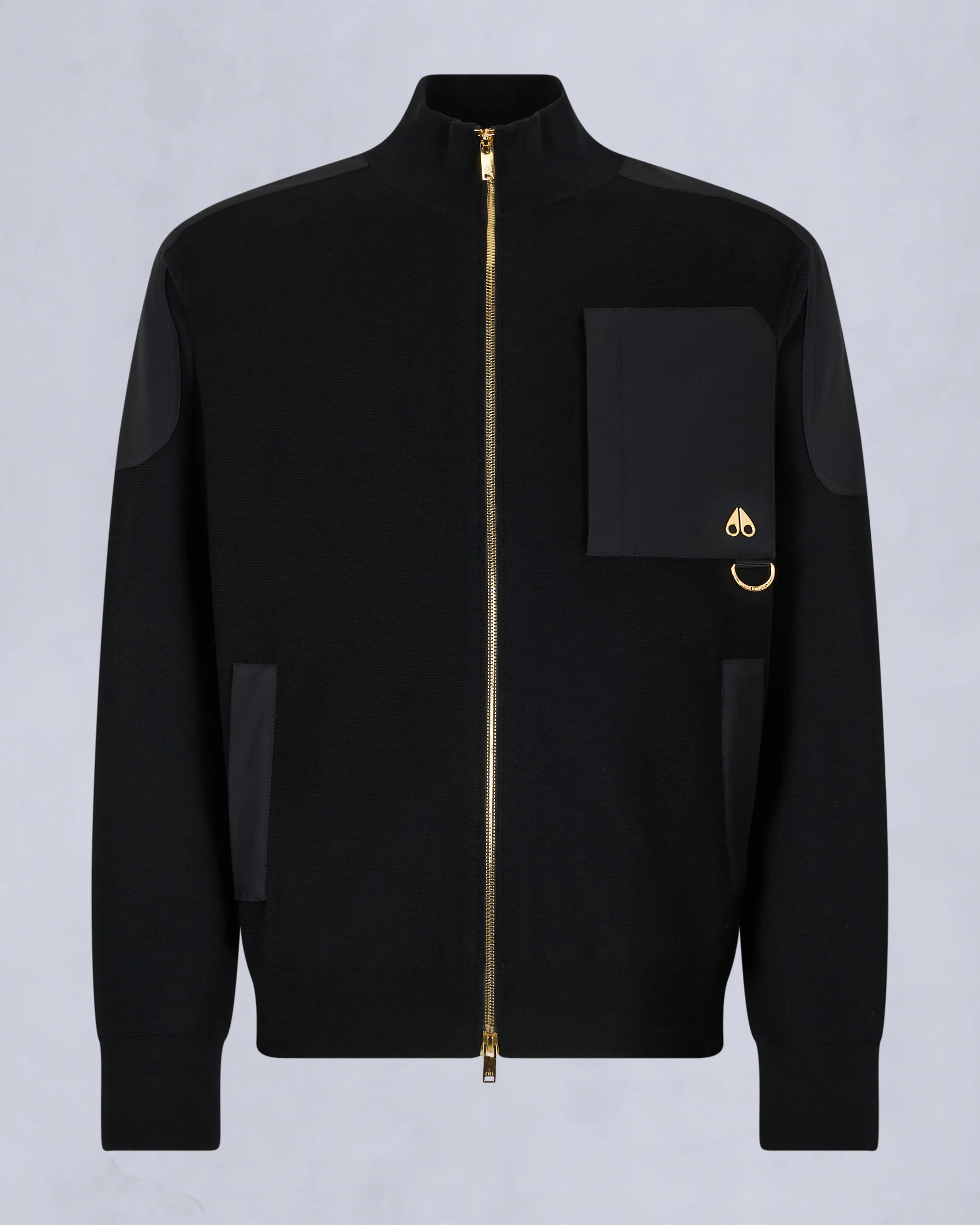 GOLD SERIES ELOWAN FULL-ZIP SWEATER-BLACK - Image 7