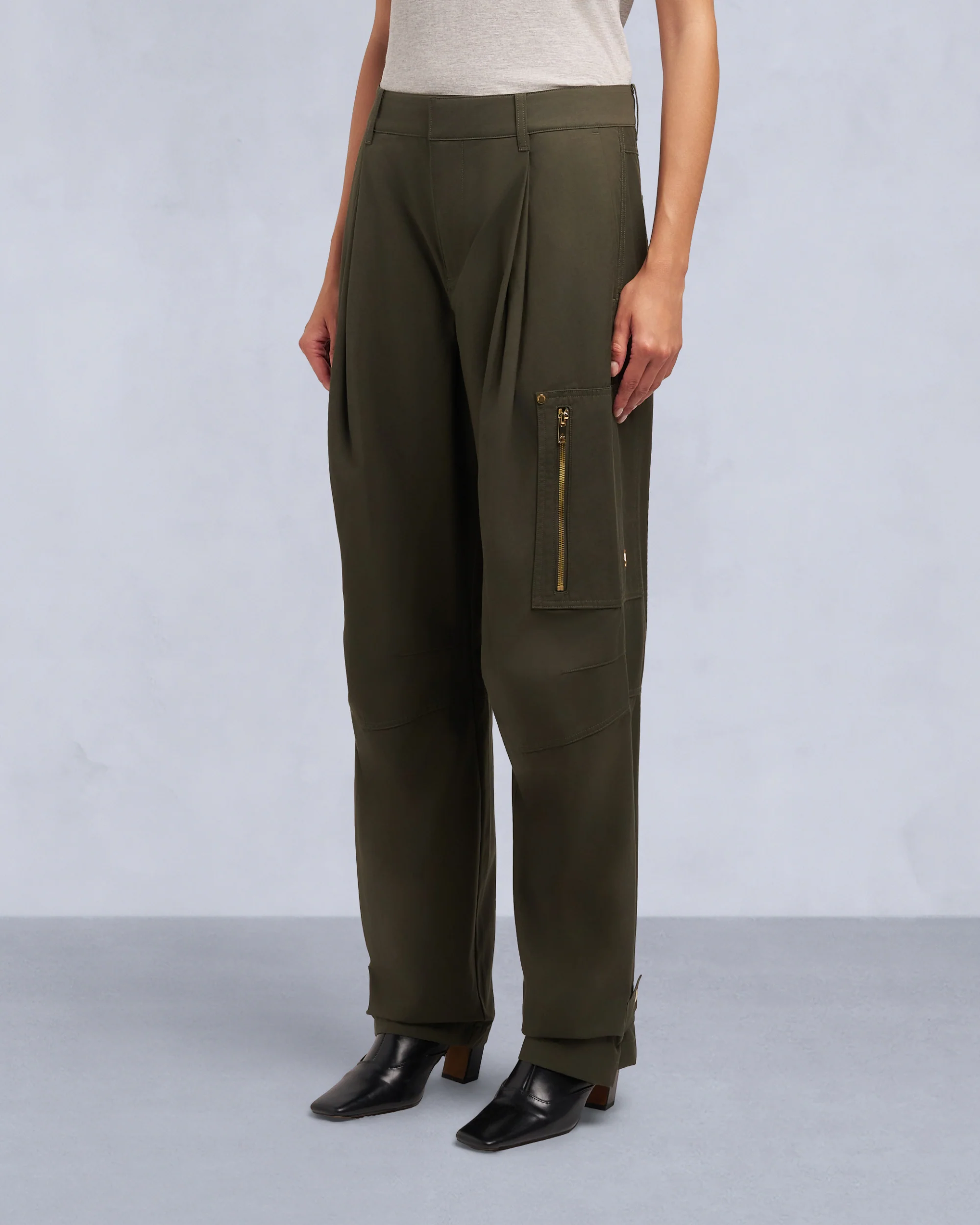 GOLD SERIES IONA CARGO PANT-DARK OLIVE - Image 2