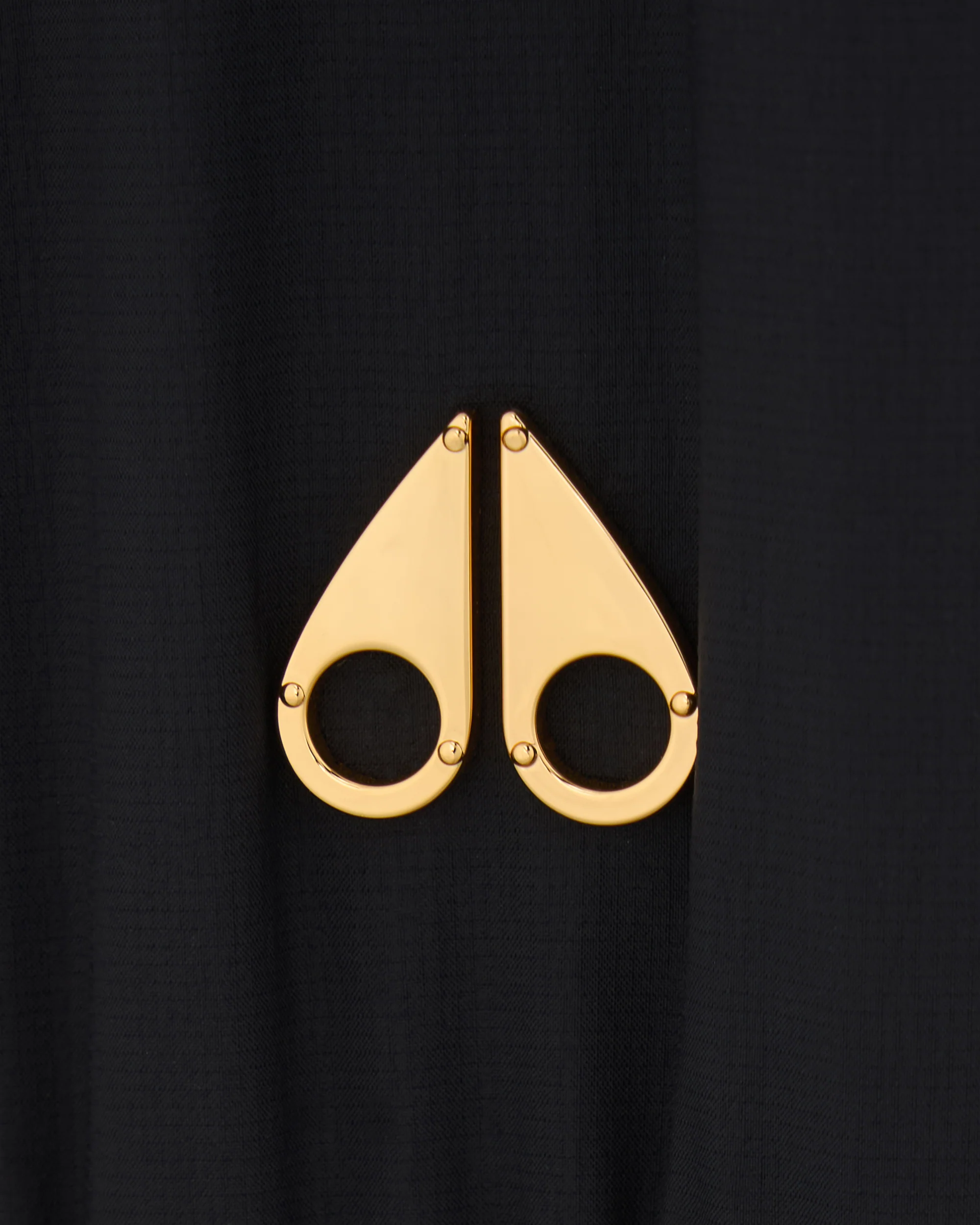 GOLD SERIES MIXED MEDIA HOODIE IN NEOPRENE-BLACK - Image 4