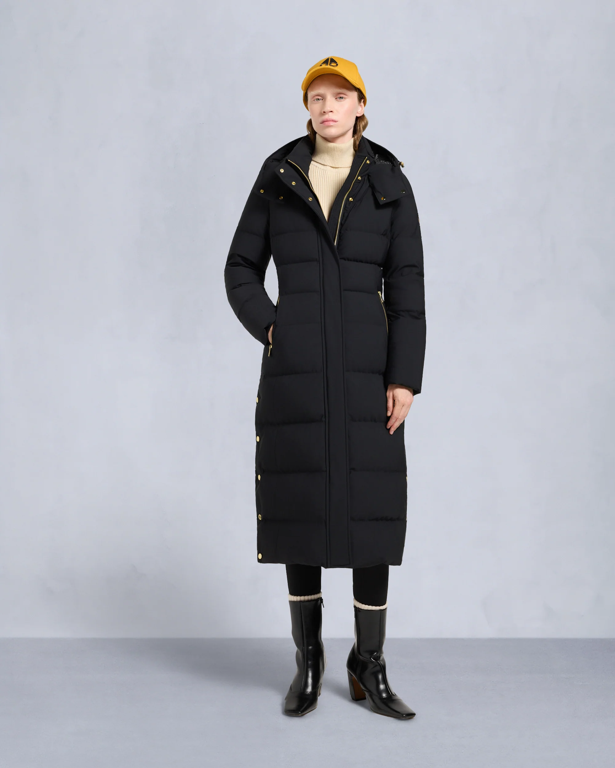GOLD SERIES NYLUXE JOCADA PARKA -BLACK/BLACK - Image 6