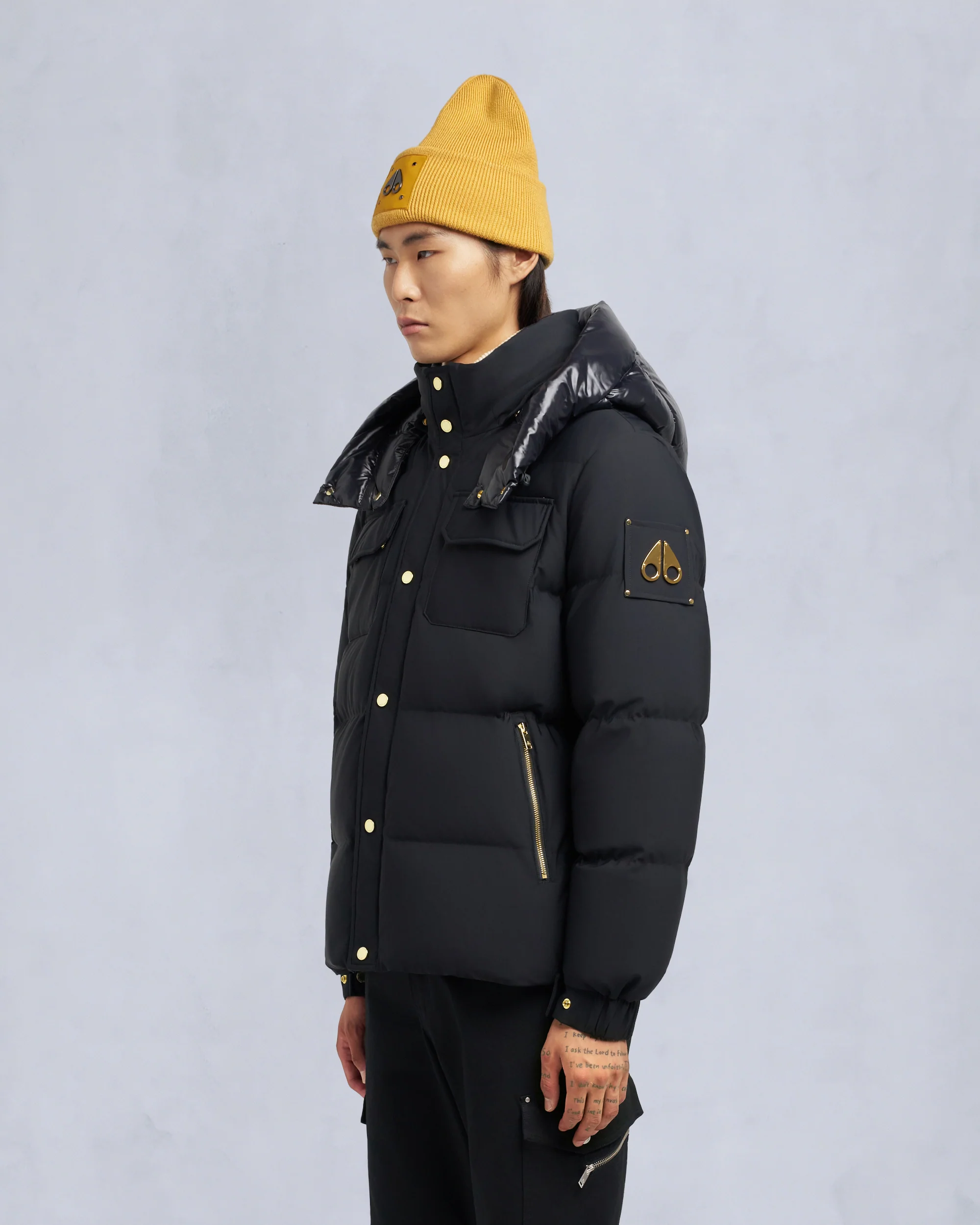 GOLD SERIES NYLUXE SUTHEP JACKET-BLACK - Image 2