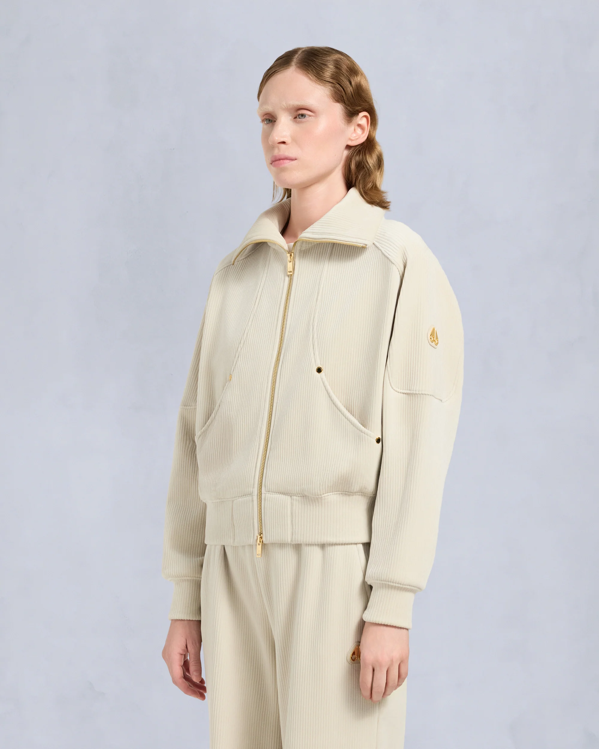 GOLD SERIES PRESTON FULL ZIP-ALABASTER - Image 2