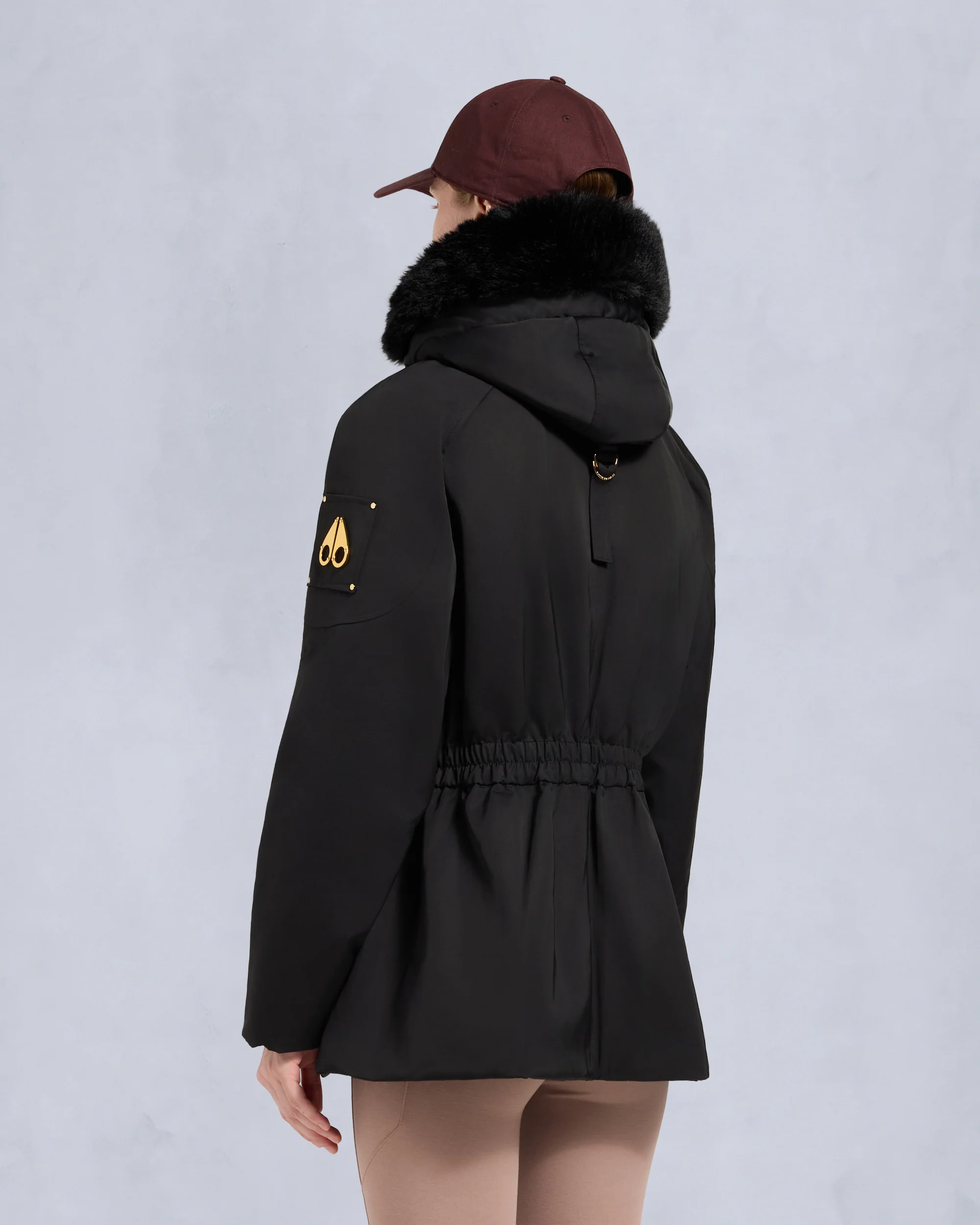 GOLD SERIES SATIN 3Q JACKET-BLACK - Image 3