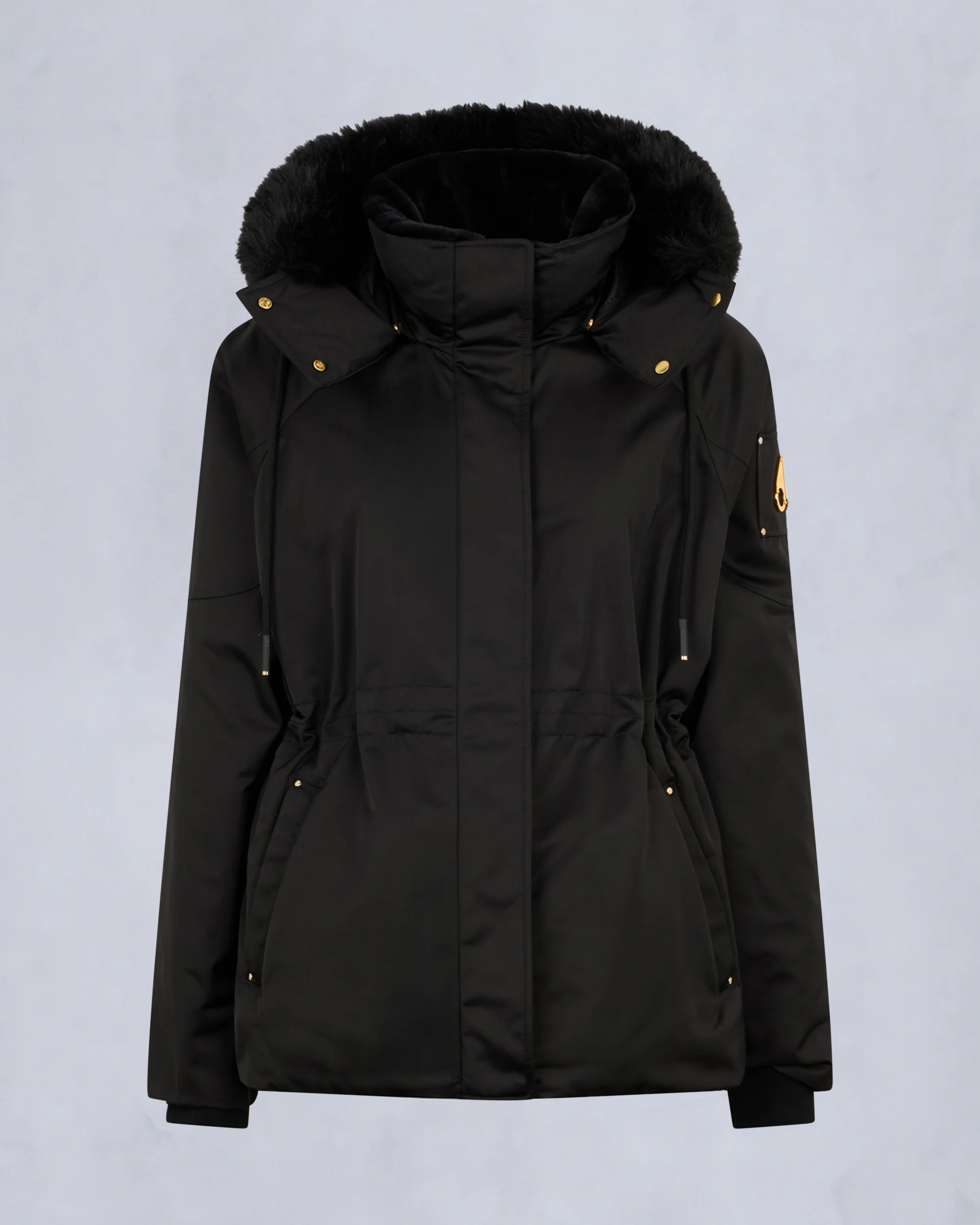 GOLD SERIES SATIN 3Q JACKET-BLACK - Image 8