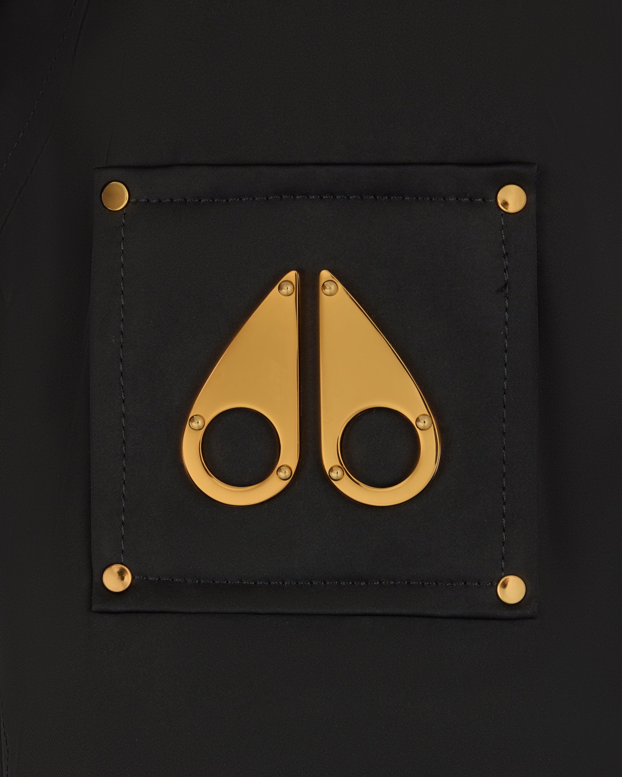 GOLD SERIES SATIN STIRLING PARKA-BLACK - Image 4