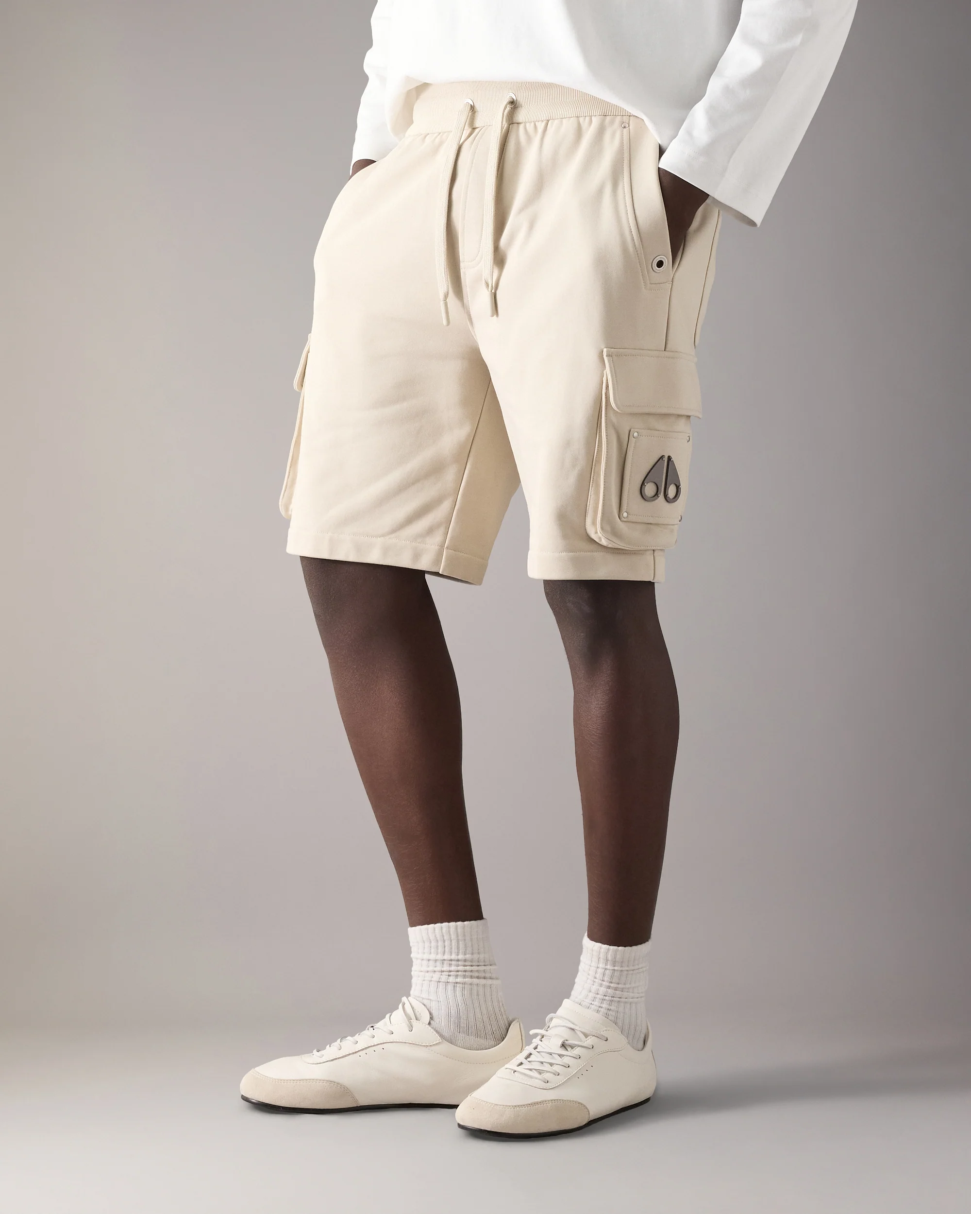 HARTSFIELD CARGO SHORTS-ALABASTER - Image 2