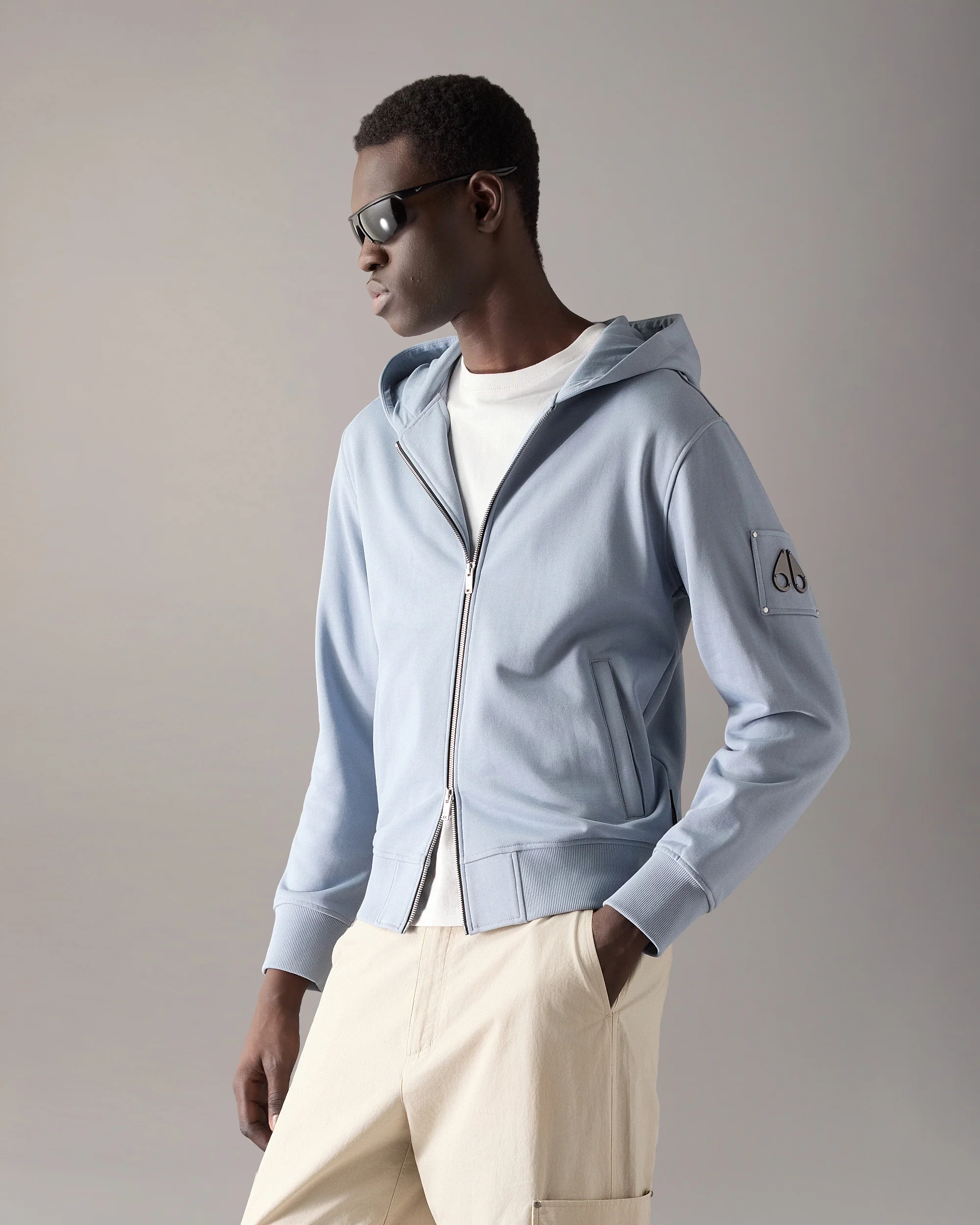 HARTSFIELD ZIP-UP HOODIE-JET STREAM - Image 2