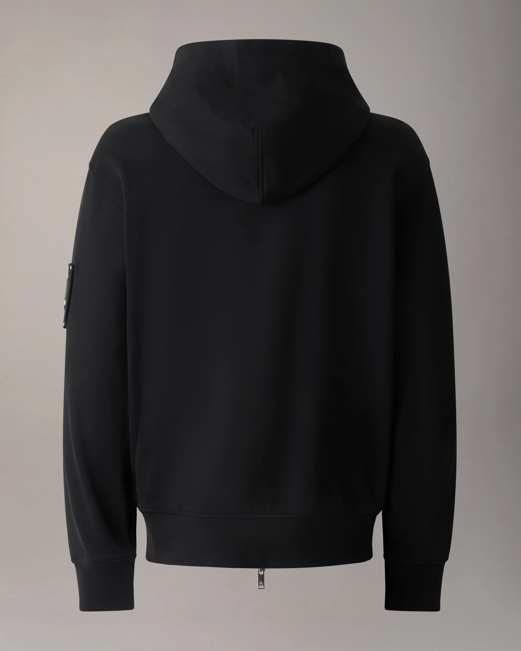 HARTSFIELD ZIP-UP HOODIE-BLACK - Image 5