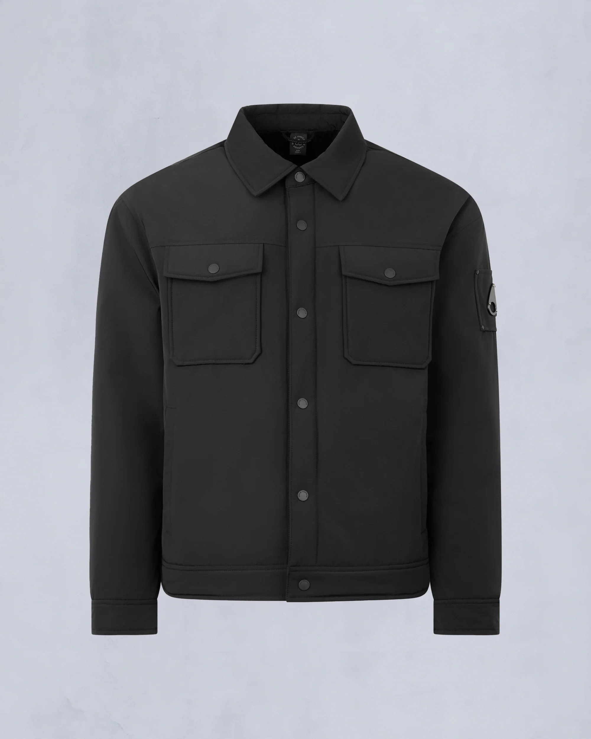 JACQUES BUNNY SHIRT JACKET-BLACK - Image 7