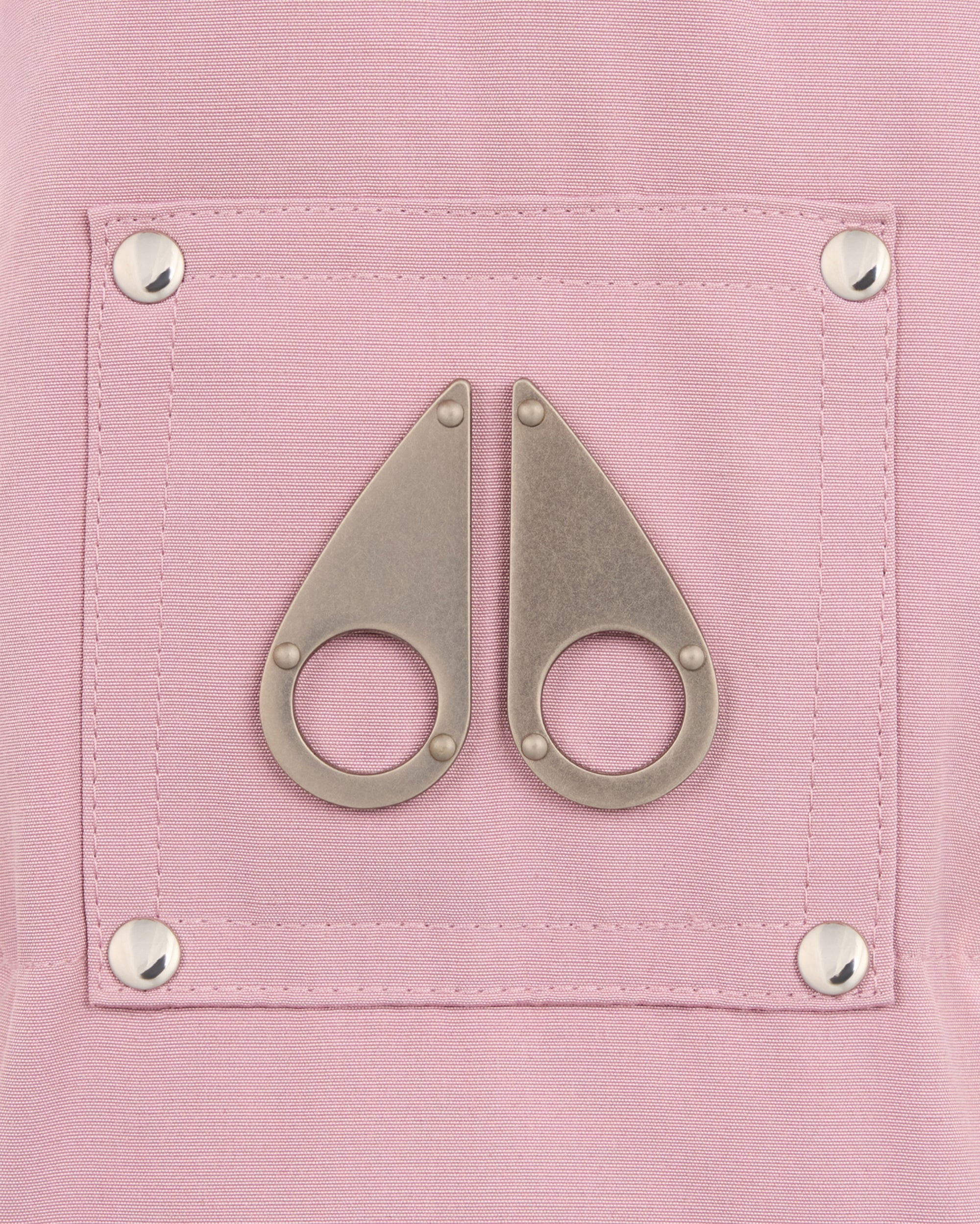 KIDS UNISEX ORIGINAL SHEARLING TRIM 3Q JACKET-MAUVE/ALABASTER - Image 3