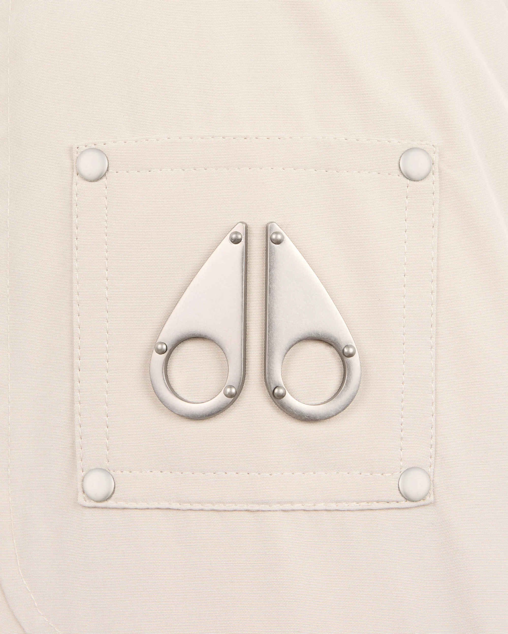 KIDS UNISEX ORIGINAL SHEARLING TRIM BOMBER -ALABASTER/BRONZE - Image 3