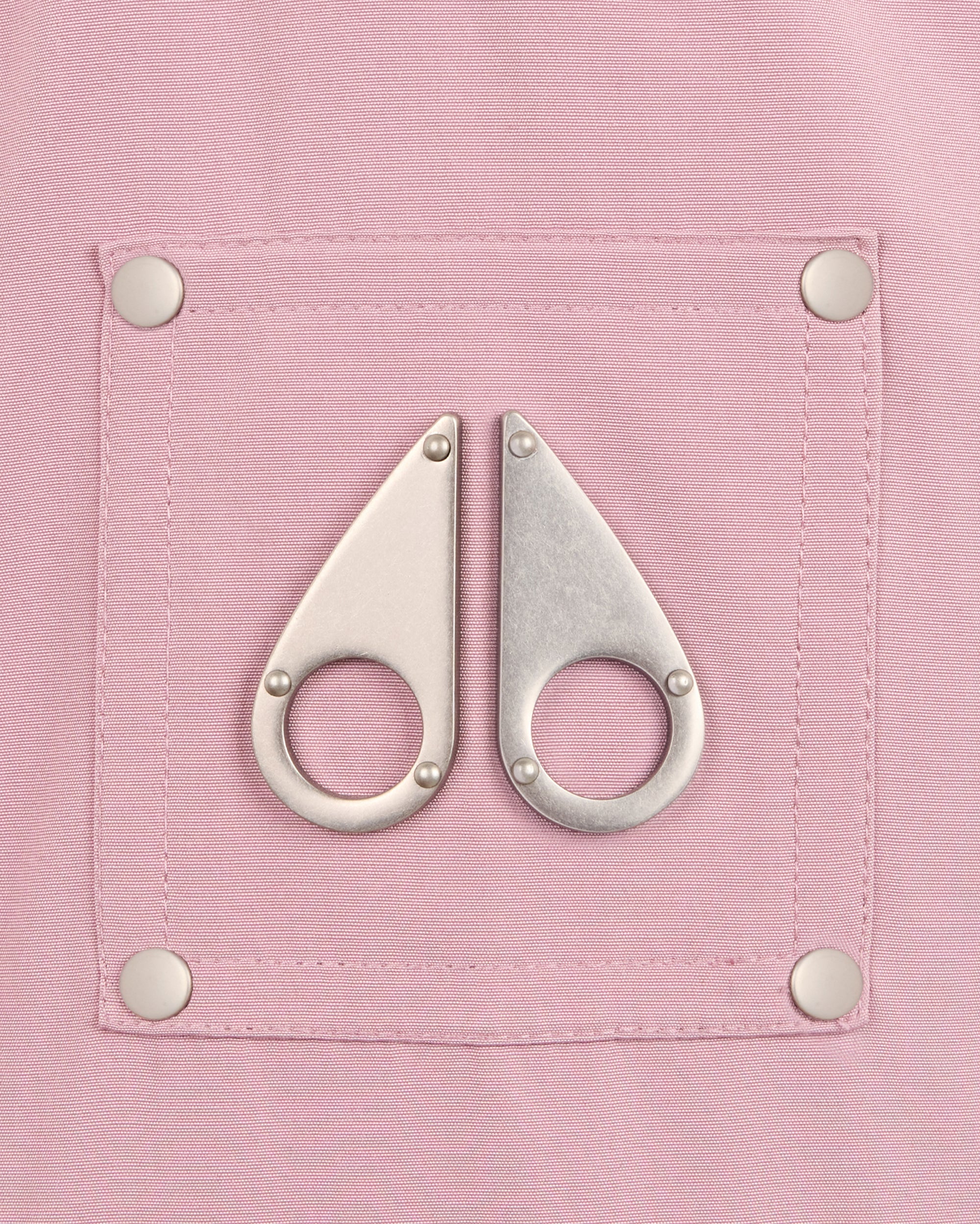 KIDS UNISEX ORIGINAL SHEARLING TRIM BOMBER -MAUVE/ALABASTER - Image 3