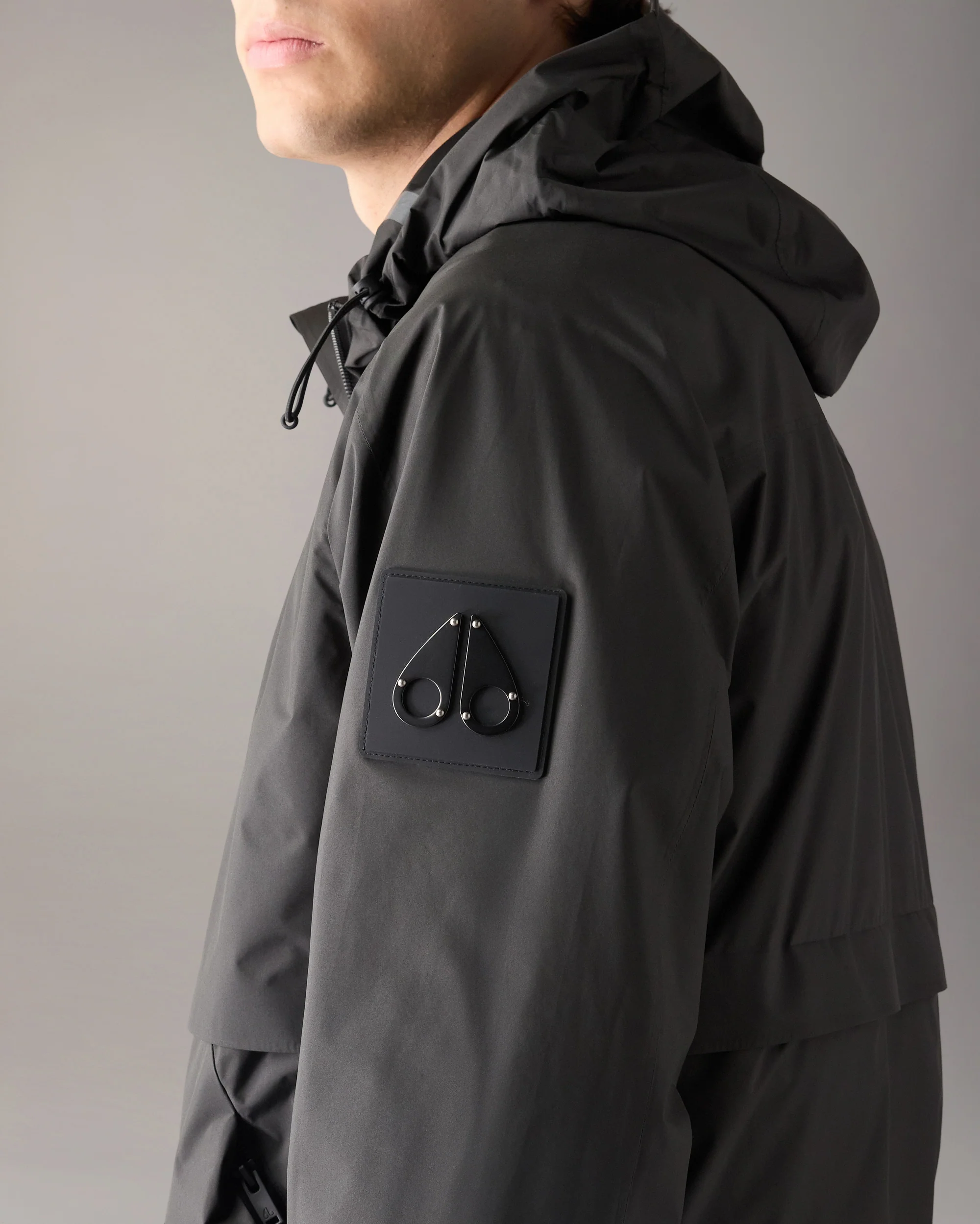 KNOX PACKABLE RAIN JACKET-BLACK - Image 7
