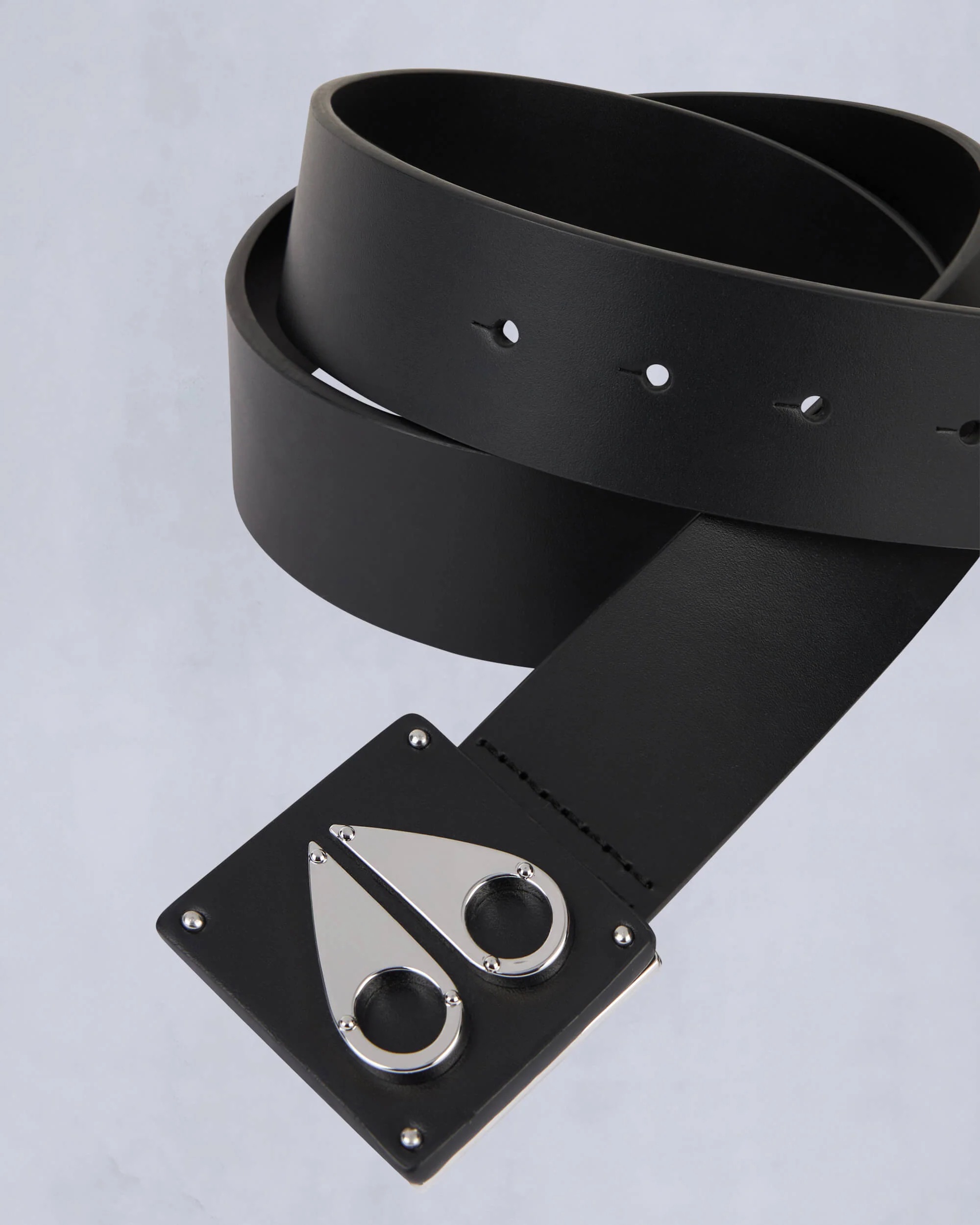 LARGE LOGO BELT-SILVER - Image 3
