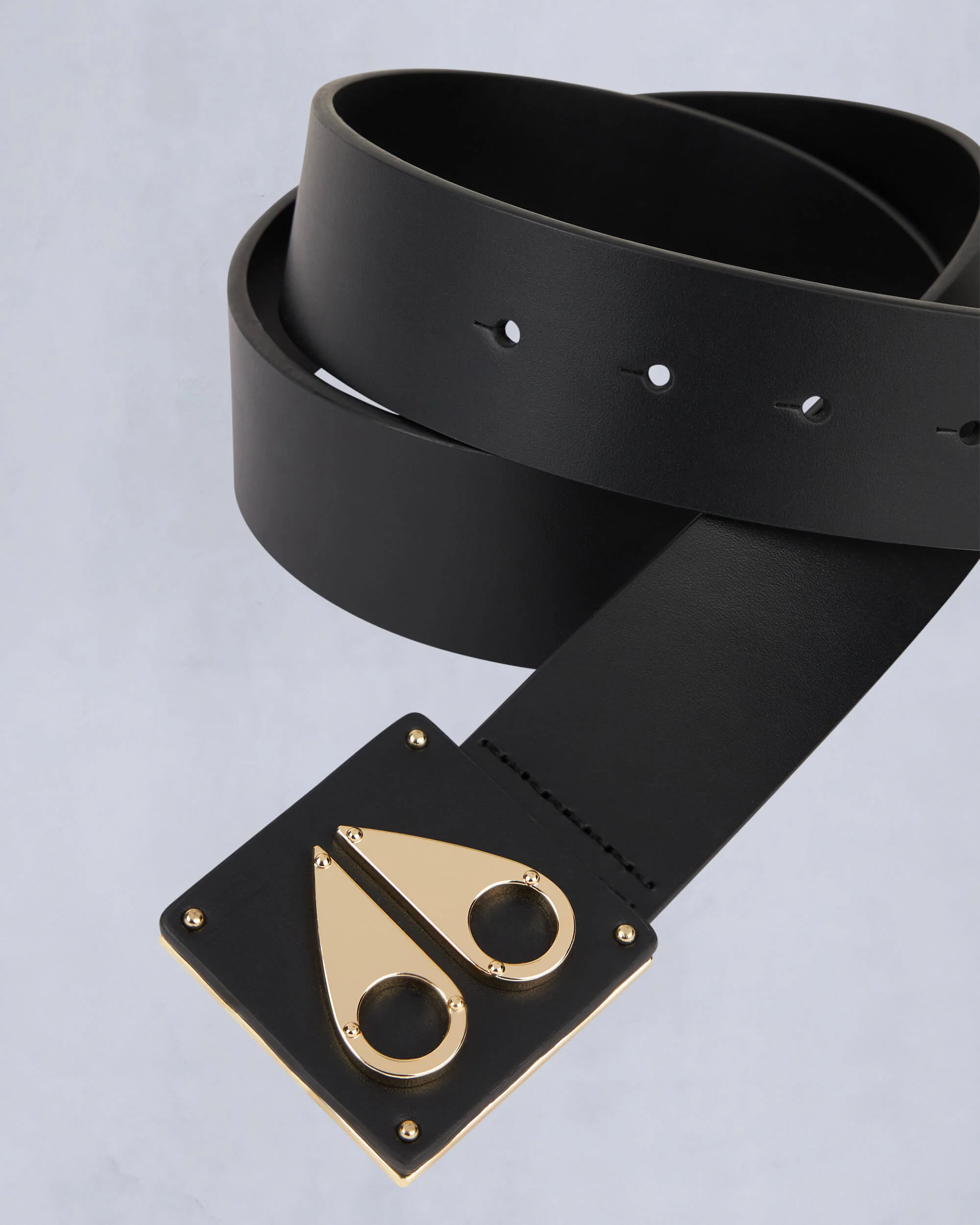 LARGE LOGO BELT-GOLD - Image 3