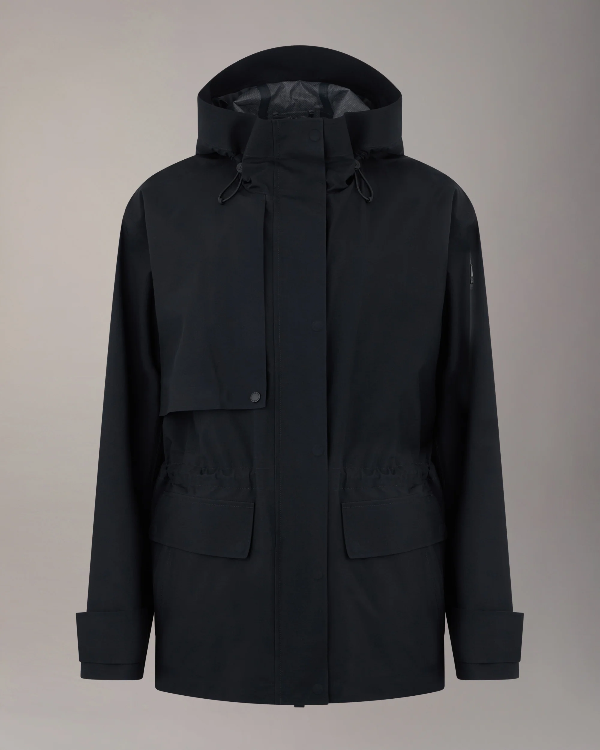 LAURIER RAIN JACKET-BLACK - Image 7