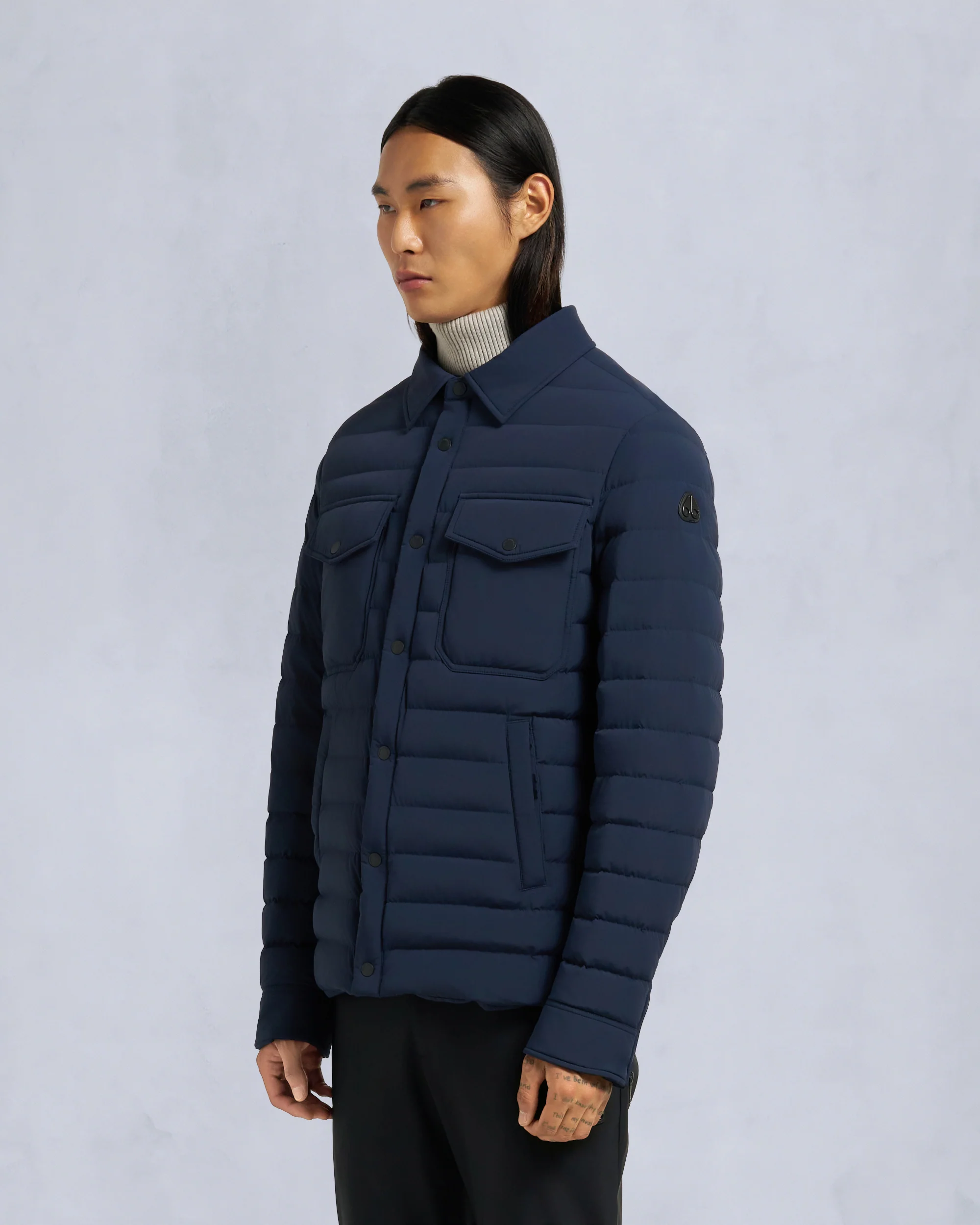 LENNOX SHIRT JACKET-NAVY - Image 2